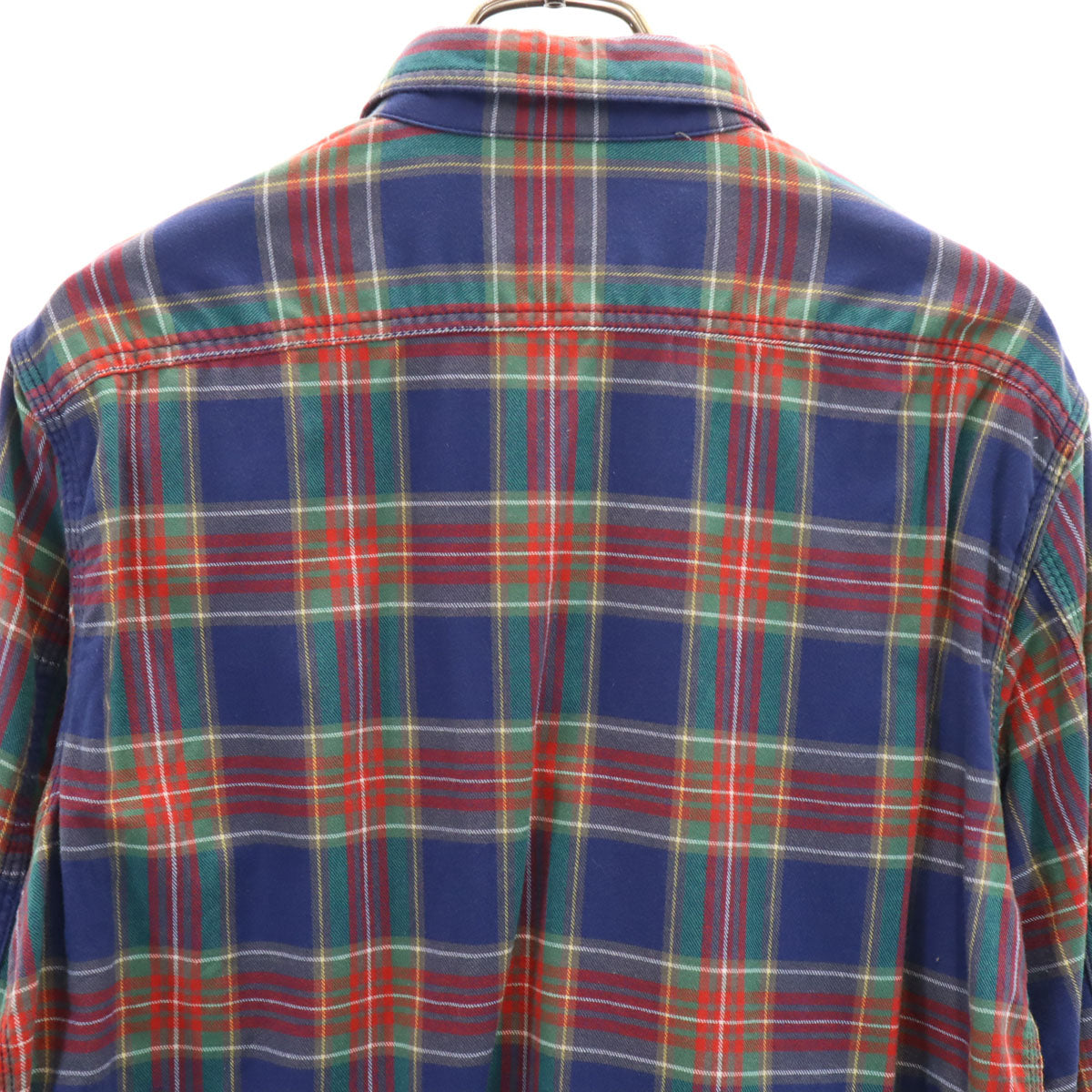 BEAMS PLUS ビームスプラス 日本製 チェック柄 長袖 コットンシャツ L マルチ メンズ