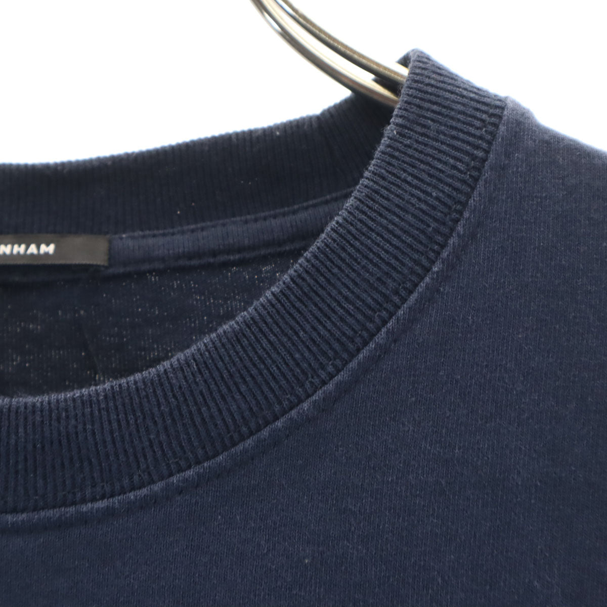 DENHAM デンハム ブルガリア製 長袖 Tシャツ XS ネイビー ロンT メンズ