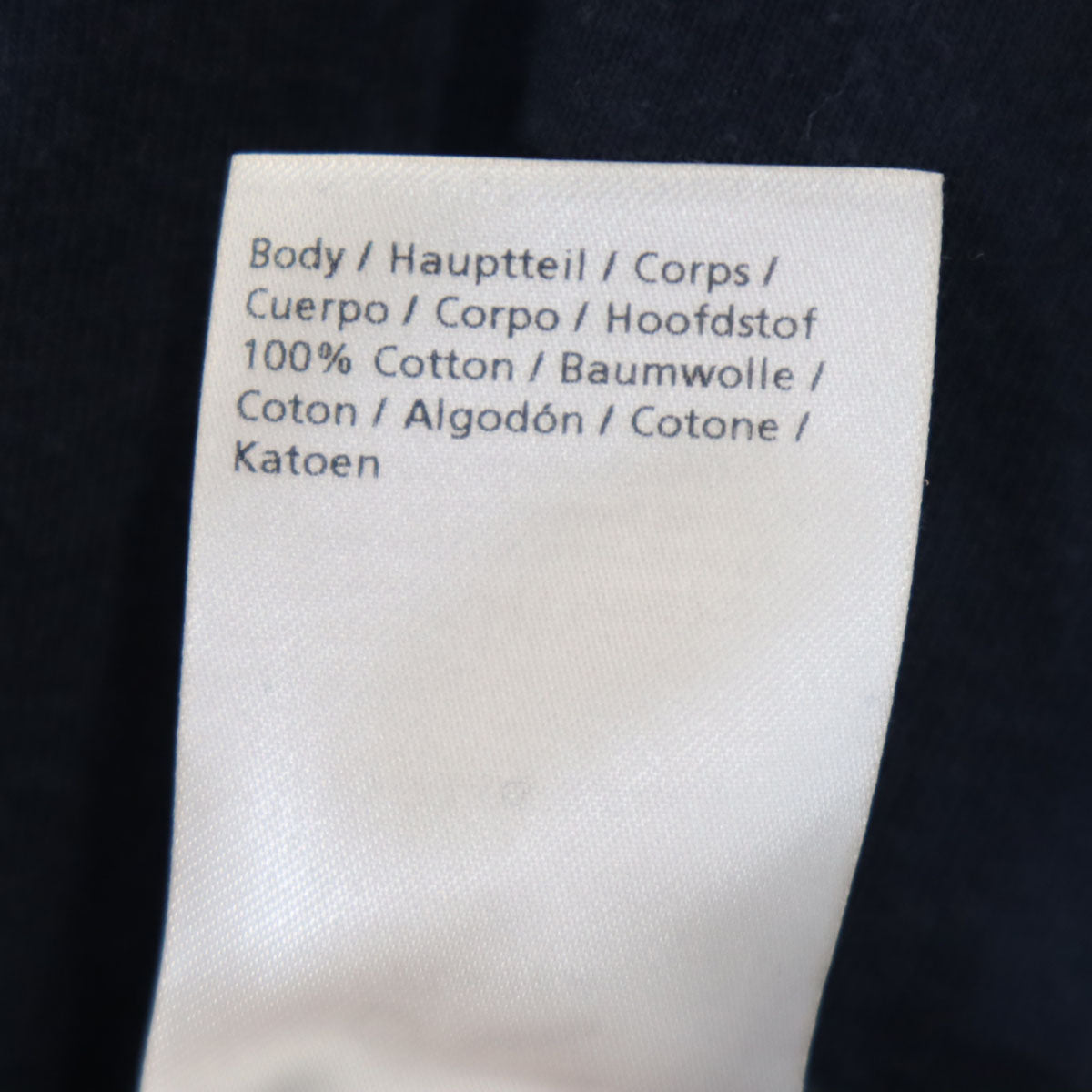 DENHAM デンハム ブルガリア製 長袖 Tシャツ XS ネイビー ロンT メンズ