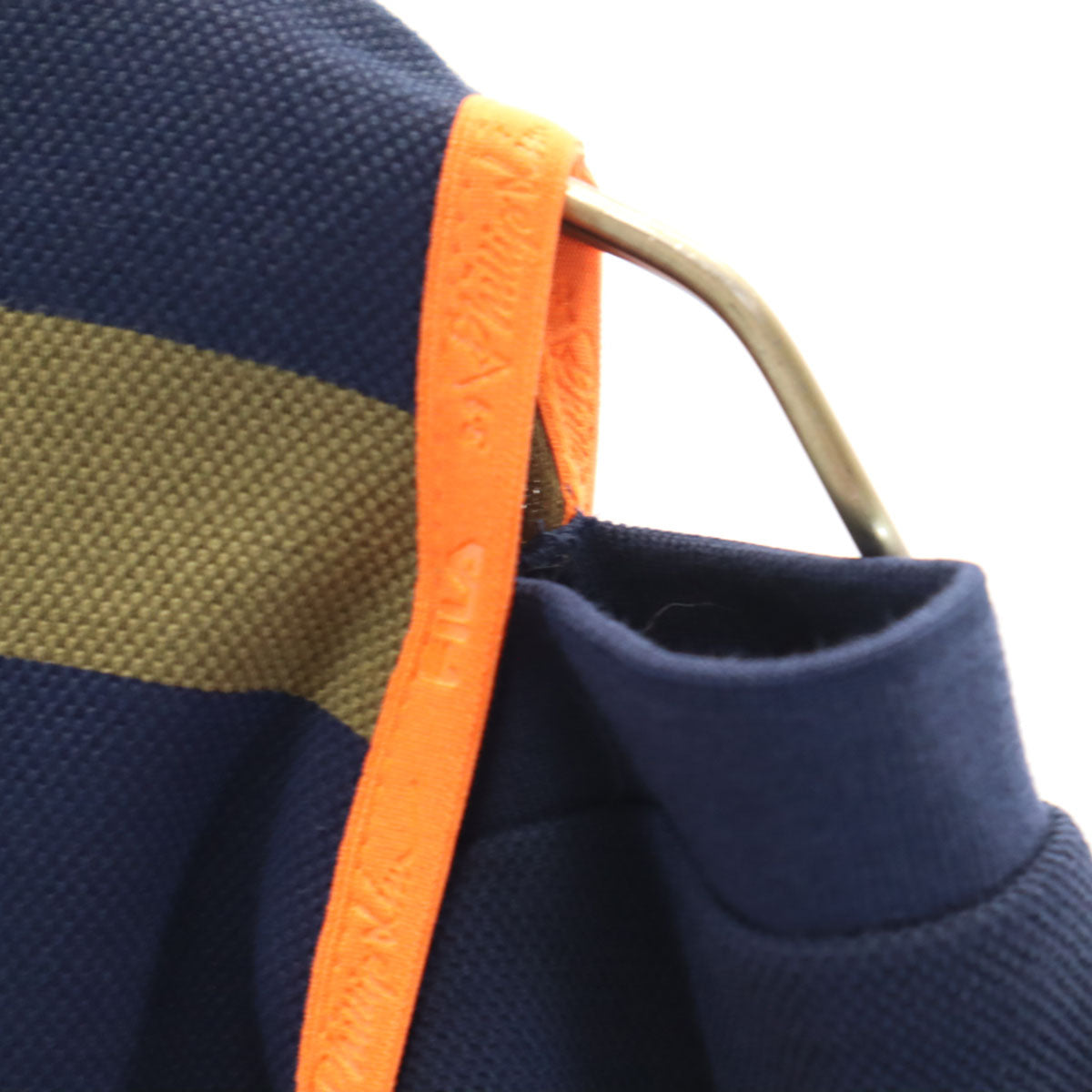 FILA フィラ 3.1 Phillip Lim 3.1 フィリップ リム コラボ ボーダー柄 長袖 カットソー S ネイビー トップス 肩開き レディース