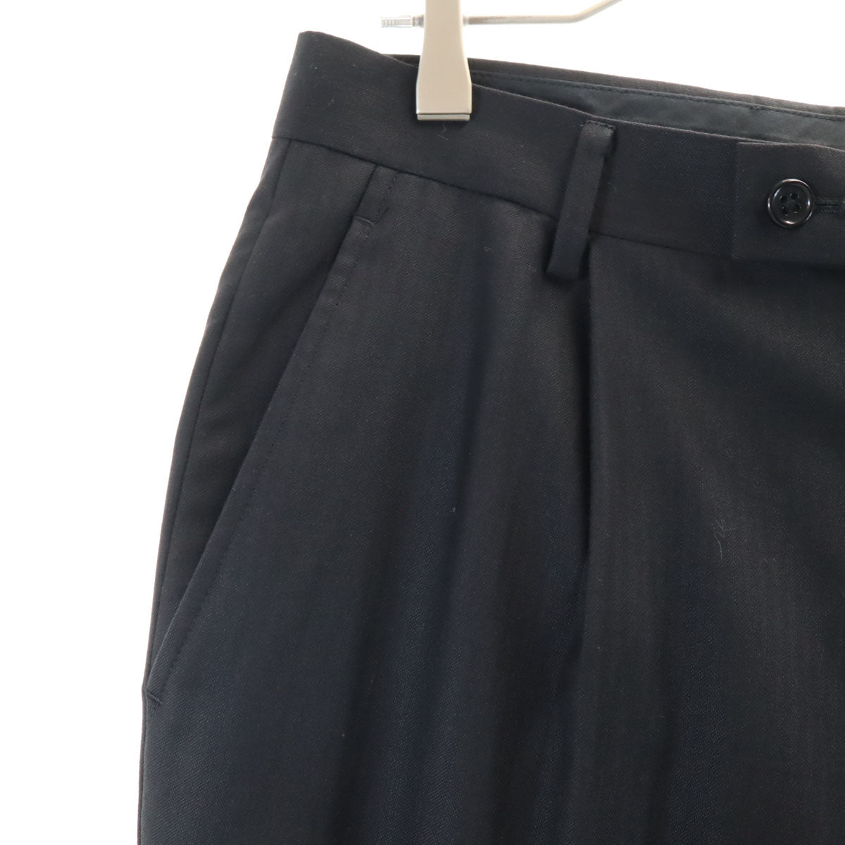 Calvin klein カルバンクライン 日本製 シルクブレンド スーツ 上下 セットアップ 38 ブラック メンズ