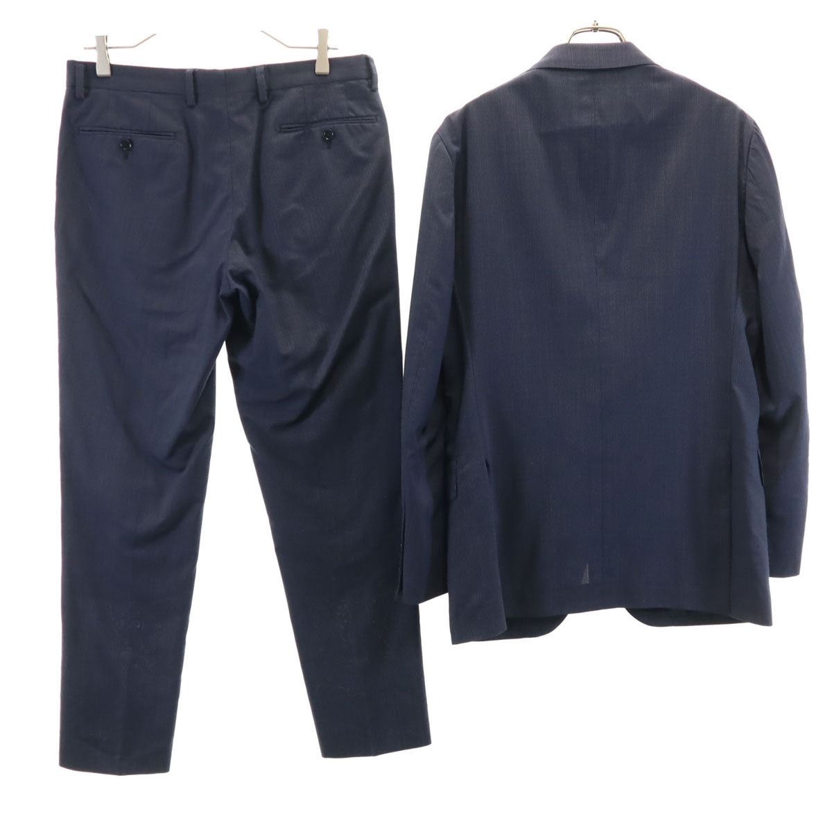 green label relaxing グリーンレーベルリラクシング スーツ 上下 セットアップ 48/80 ネイビー メンズ