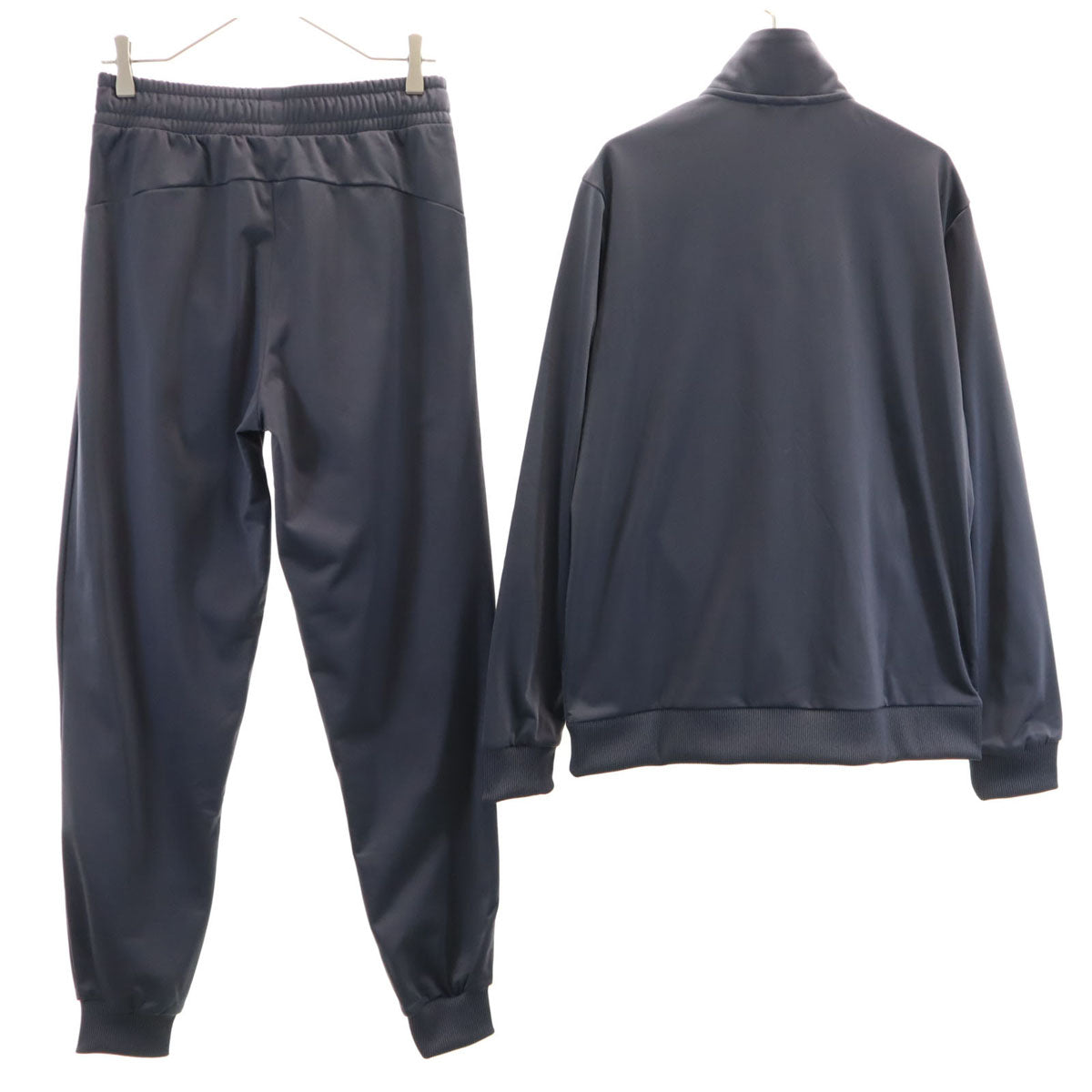 PUMA プーマ トラックジャケット 上下 セットアップ M グレー 裏トリコット ジャージ メンズ