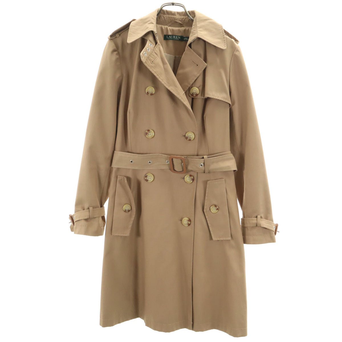 LAUREN RALPH LAUREN ローレンラルフローレン トレンチコート XXS ベージュ レディース