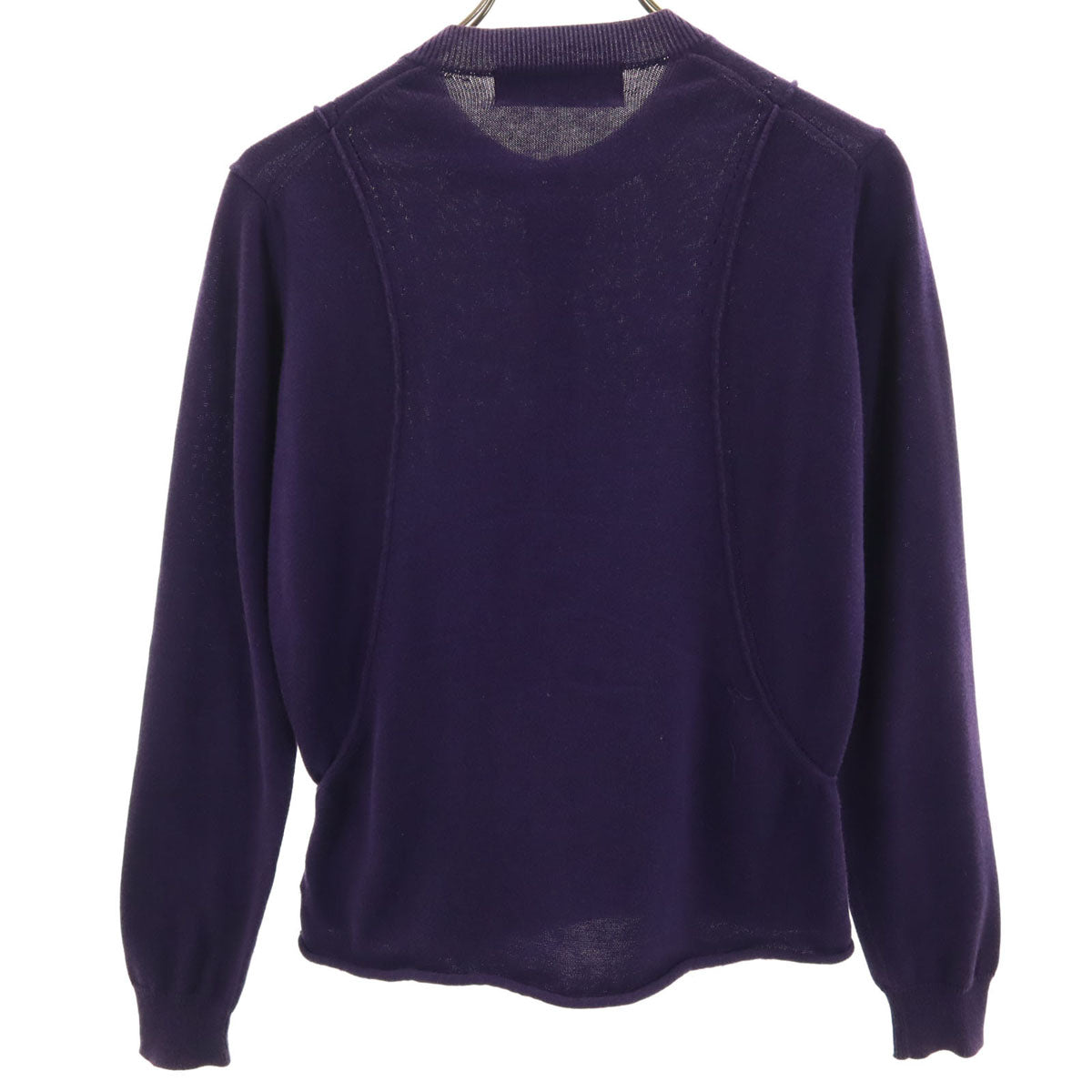 tricot COMME des GARCONS トリココムデギャルソン 2004年 00s 日本製 長袖 ニットカーディガン パープル レディース