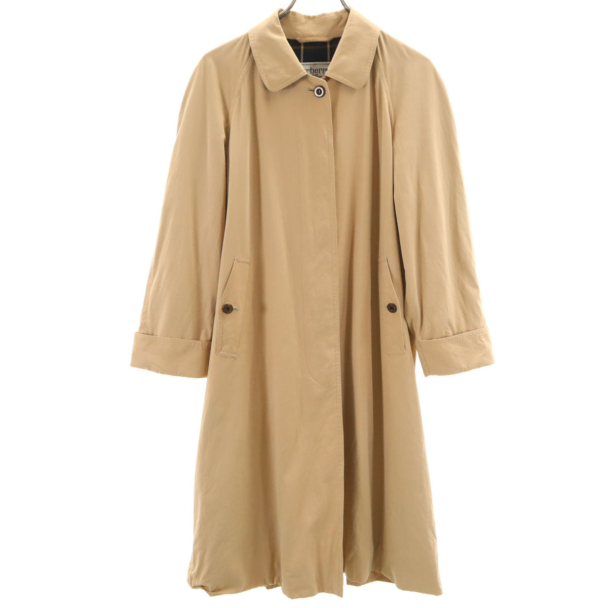 Burberrys バーバリーズ 90s オールド ステンカラーコート 7AP ベージュ レディース