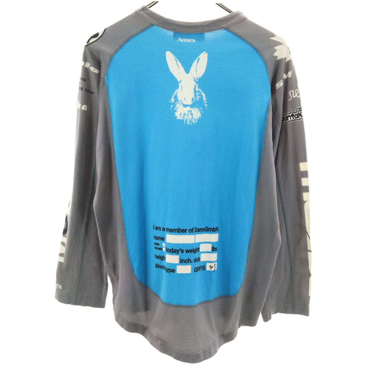 BEAMS T ビームス ティー 長袖 Tシャツ ブルー系 DannGmbH ロンT メンズ