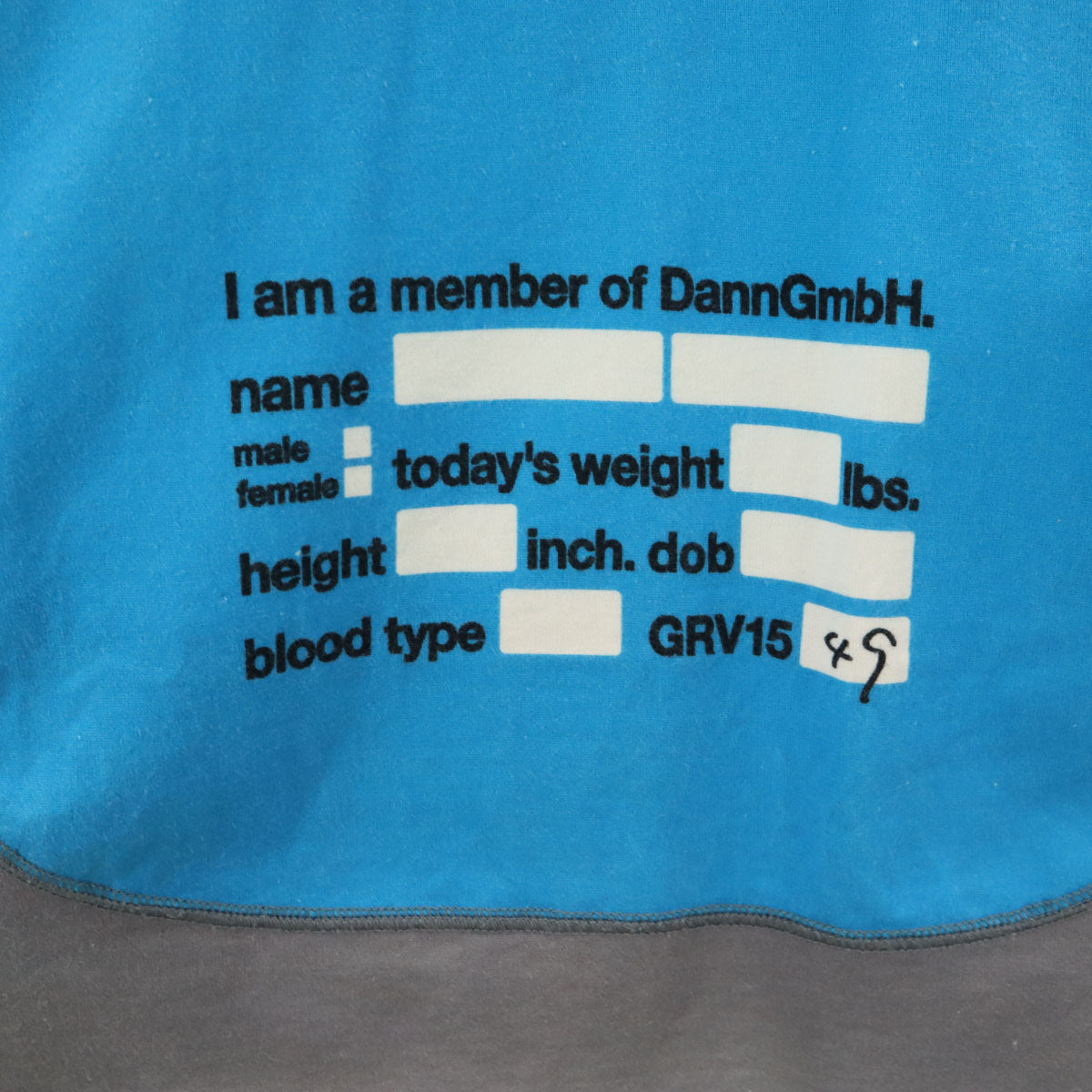 BEAMS T ビームス ティー 長袖 Tシャツ ブルー系 DannGmbH ロンT メンズ