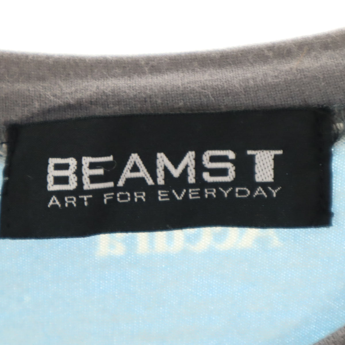 BEAMS T ビームス ティー 長袖 Tシャツ ブルー系 DannGmbH ロンT メンズ