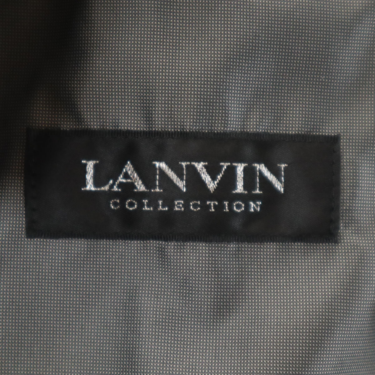 LANVIN ランバン 日本製 ジャケット 50 グレー メンズ