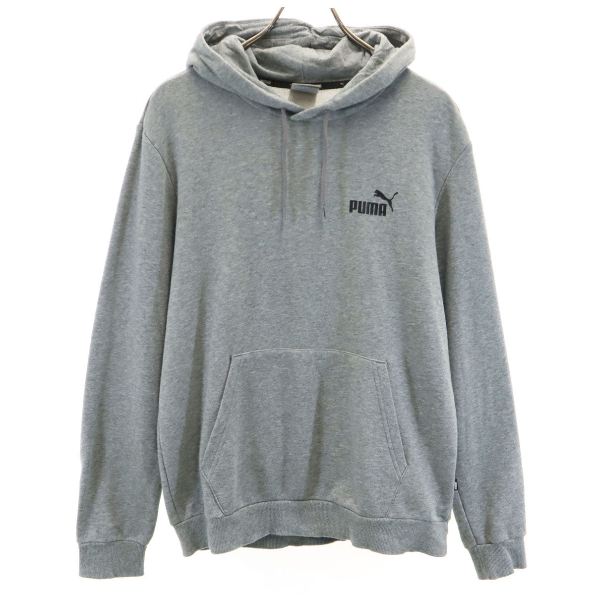 PUMA プーマ 長袖 スウェットパーカー M グレー メンズ