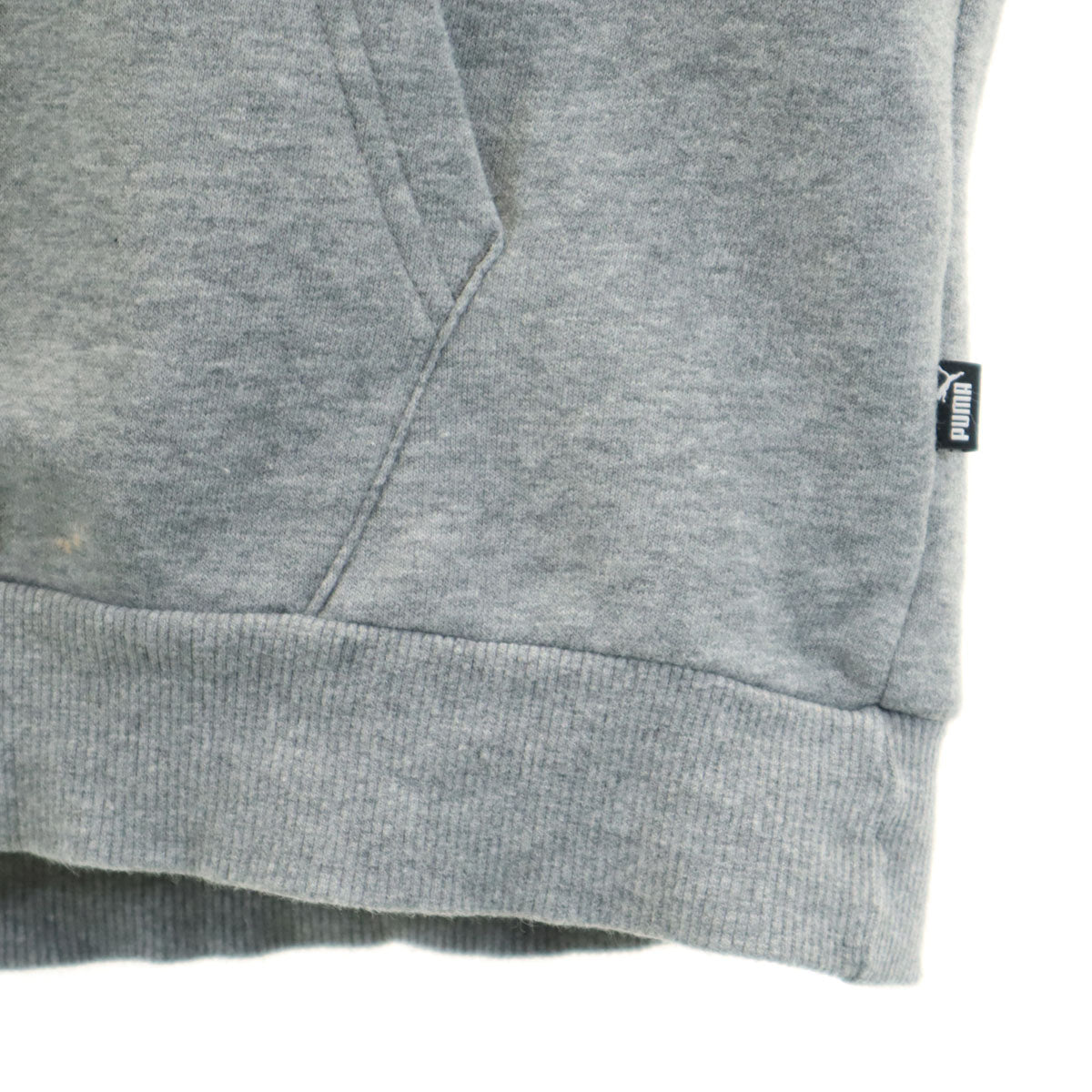 PUMA プーマ 長袖 スウェットパーカー M グレー メンズ