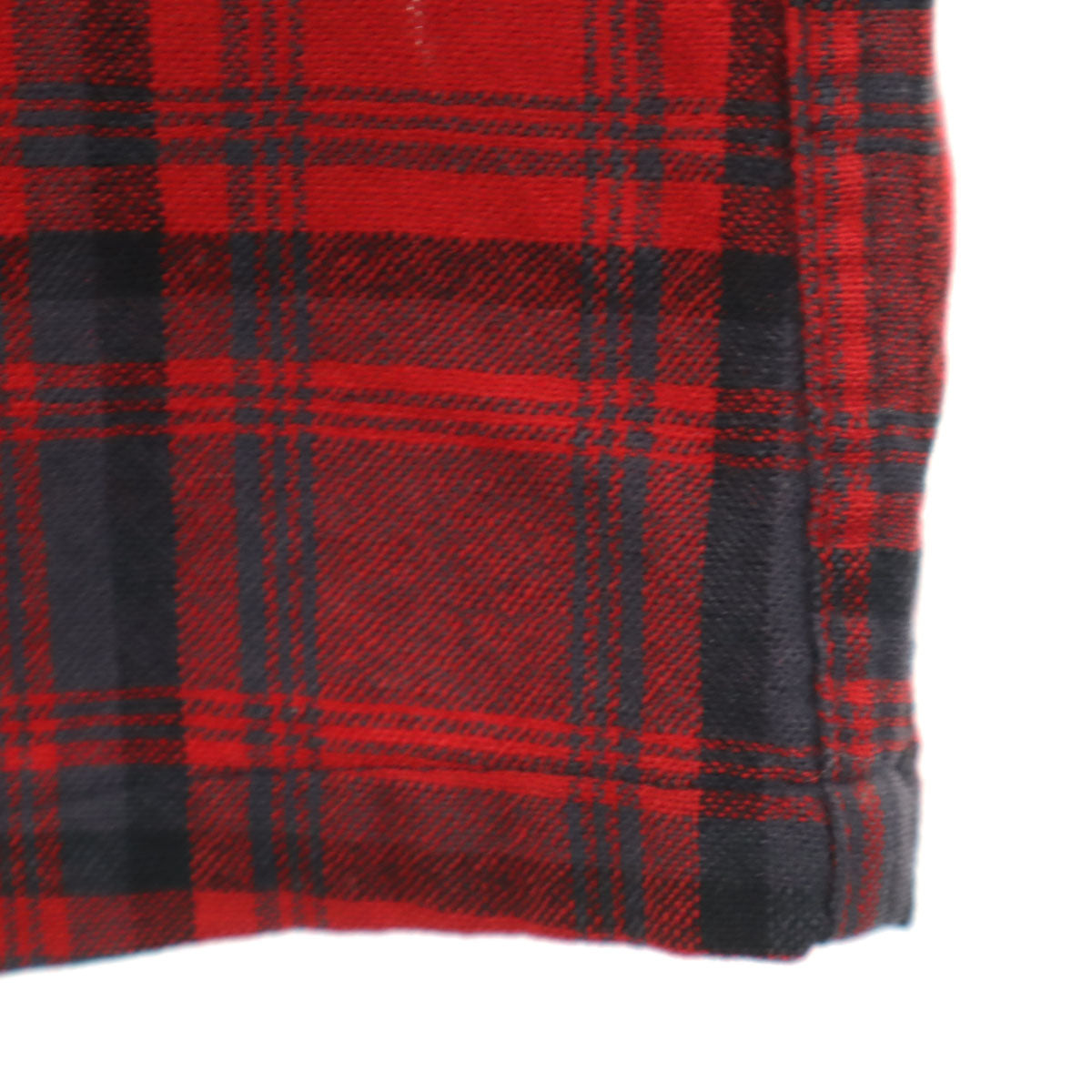 PENDLETON ペンドルトン 50s 60s ヴィンテージ チェック柄 長袖 ウールシャツ L レッド メンズ