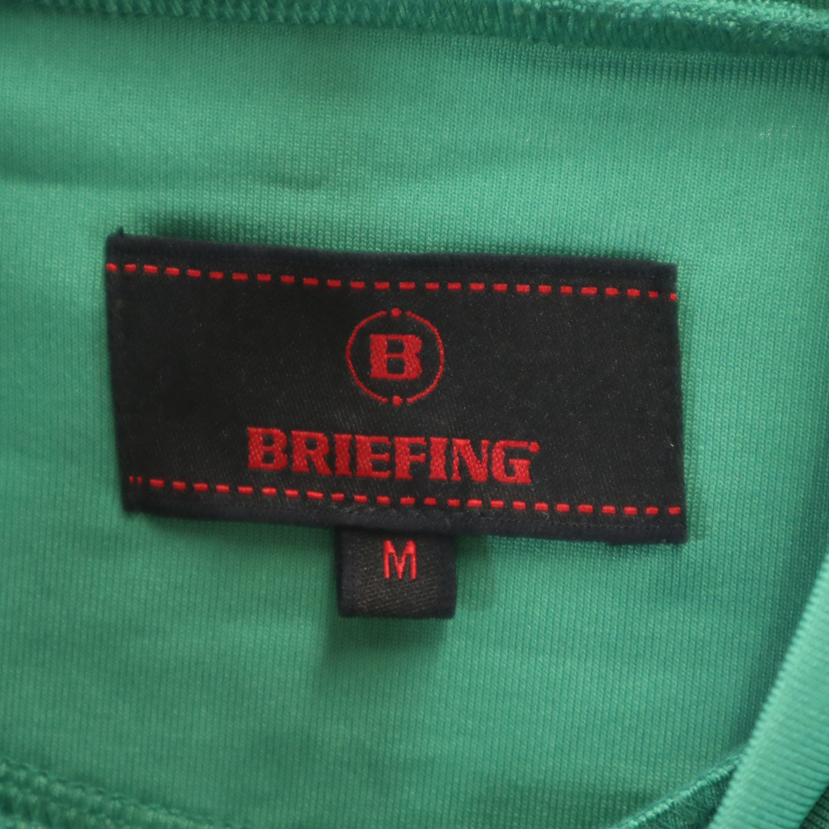 BRIEFING ブリーフィング 日本製 長袖 ハイネック ウェア M グリーン メンズ