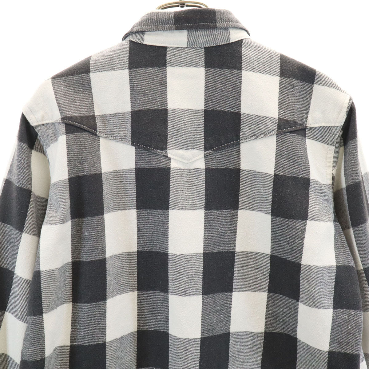 patagonia パタゴニア チェック柄 長袖 ファリアーズ シャツ S ホワイト 53326FA22 アウトドア レディース