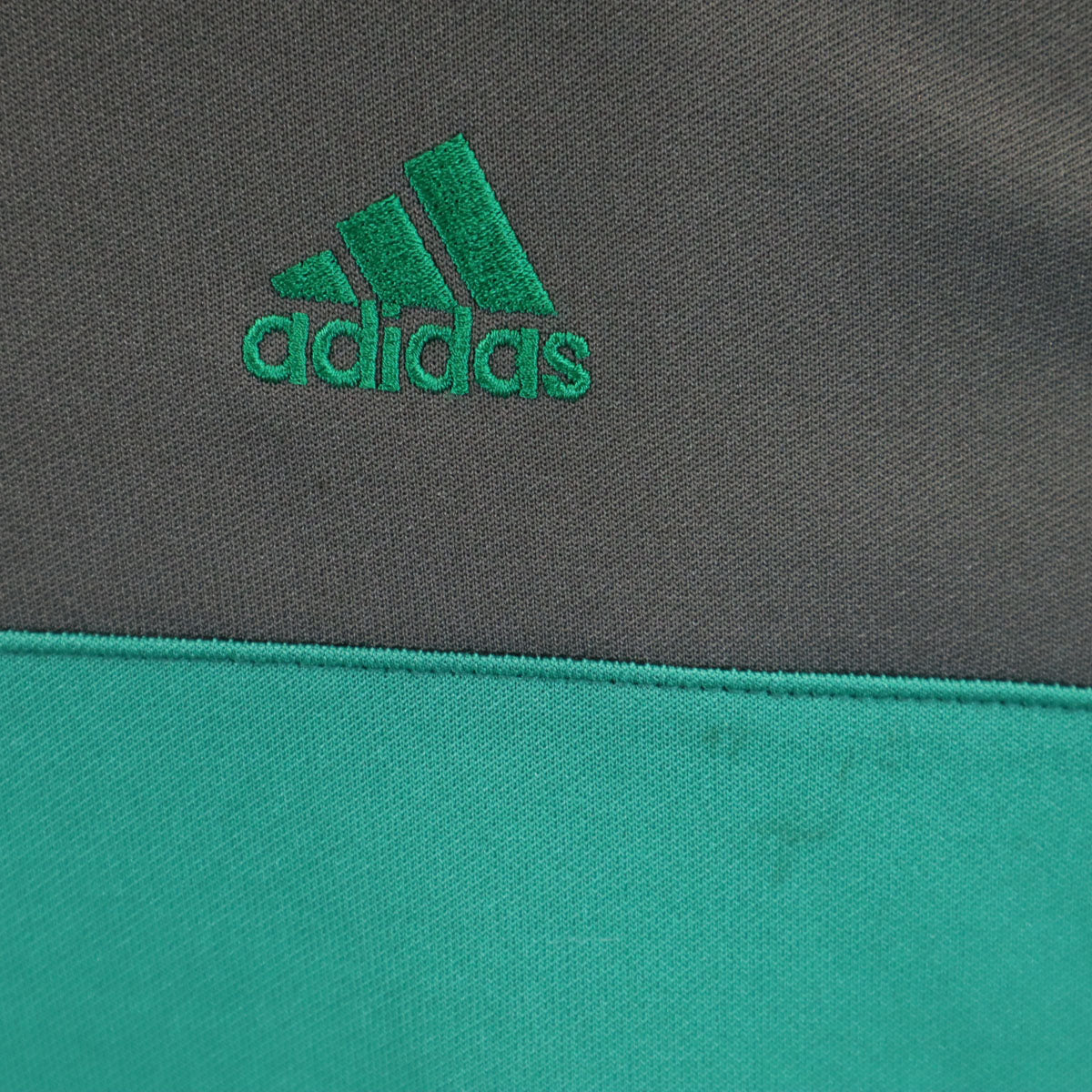 adidas アディダス ゴルフ ハーフジップ ウェア L グリーン ジャージ メンズ