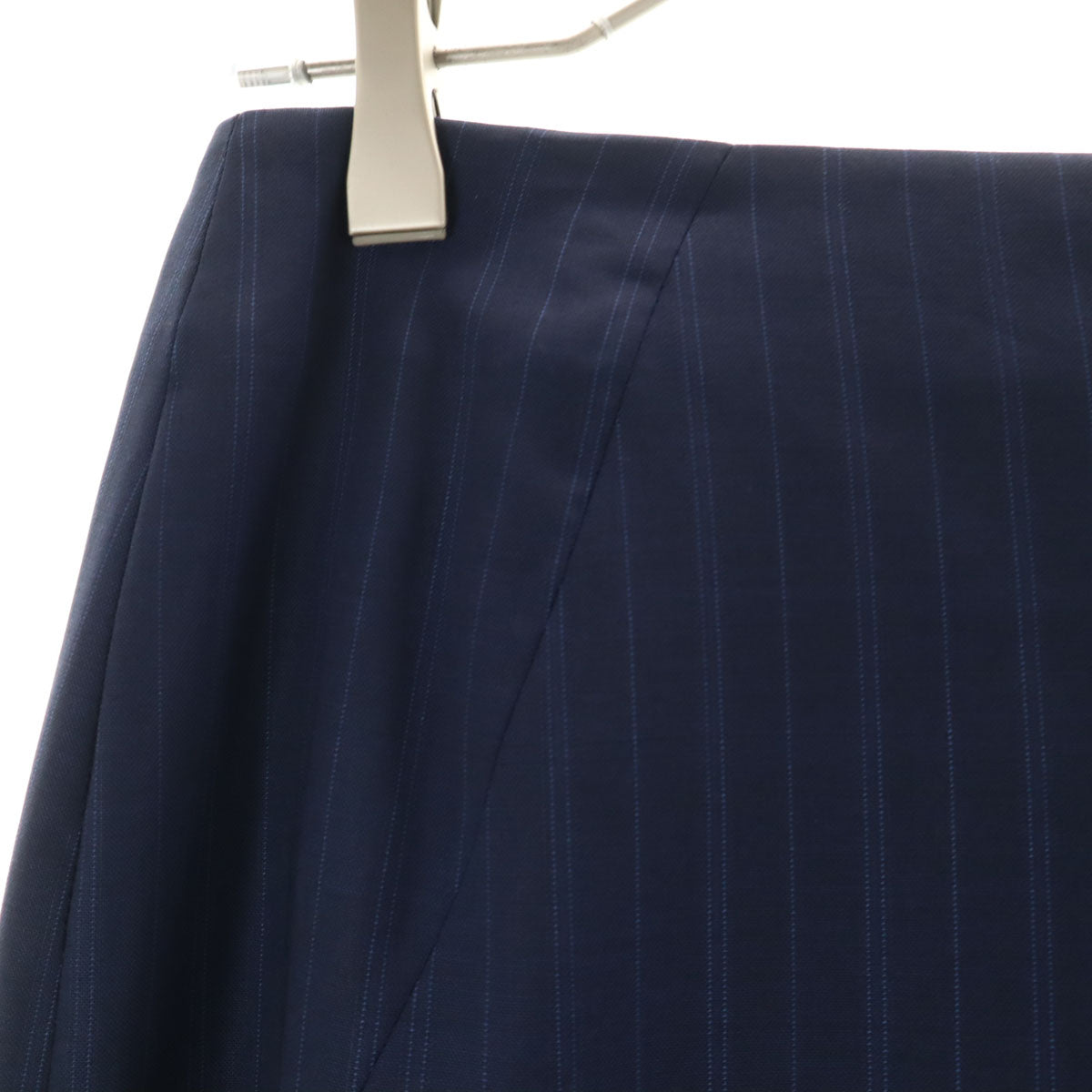 Brooks Brothers ブルックスブラザーズ ストライプ柄 スカートスーツ 上下 セットアップ 2/4 ネイビー レディース