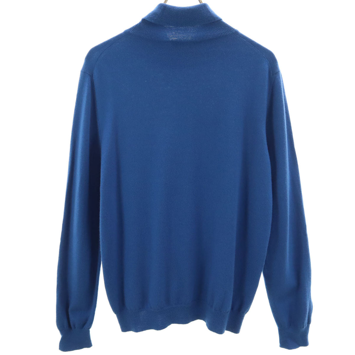 GRAN SASSO グランサッソ イタリア製 長袖 タートルネック ニット 52 ブルー セーター メンズ