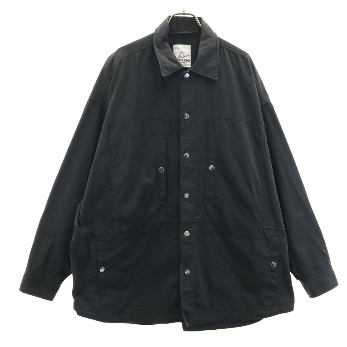 VERTIGO DESIGNS ヴァーティゴデザイン ジャケット L ブラック アウトドア メンズ