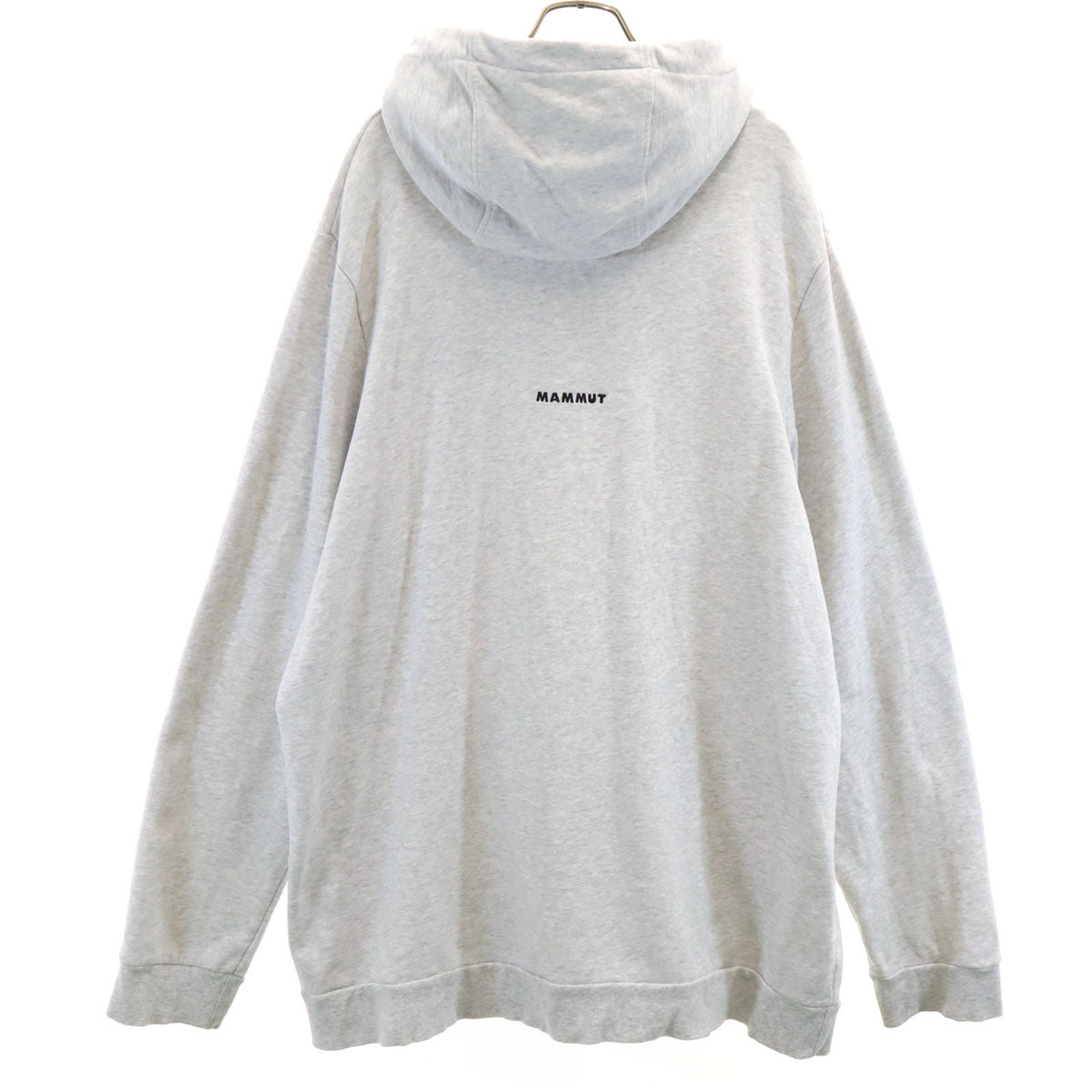 Mammut マムート 長袖 スウェットパーカー 2XL グレー プルオーバー ビックサイズ メンズ