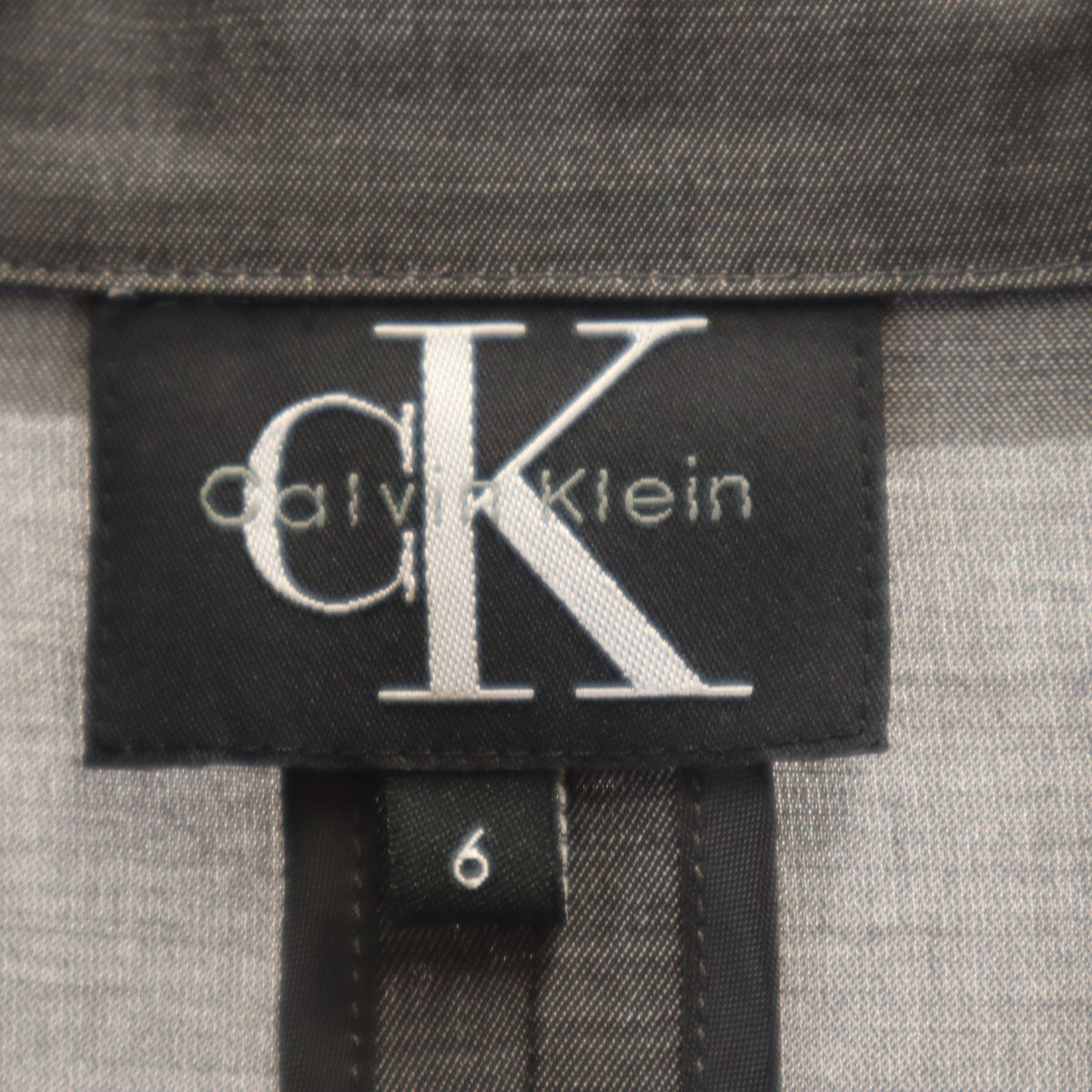 Calvin klein カルバンクライン ジャケット 6 グレー レディース