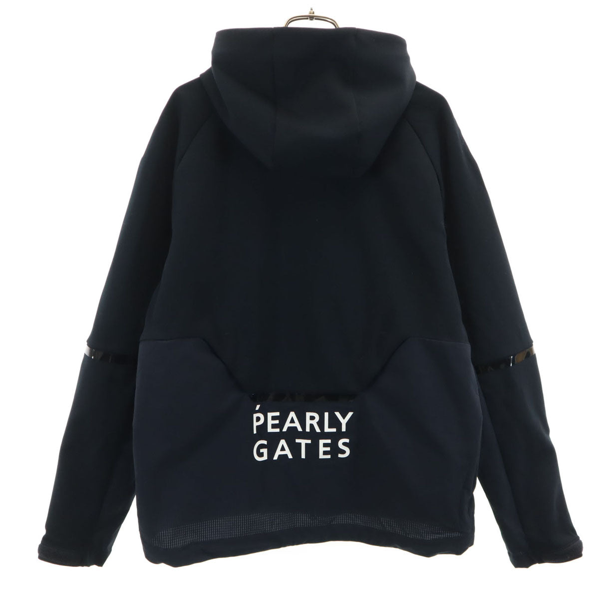 PEARLY GATES パーリーゲイツ ゴルフ フードジャケット 4 ブラック系 メンズ