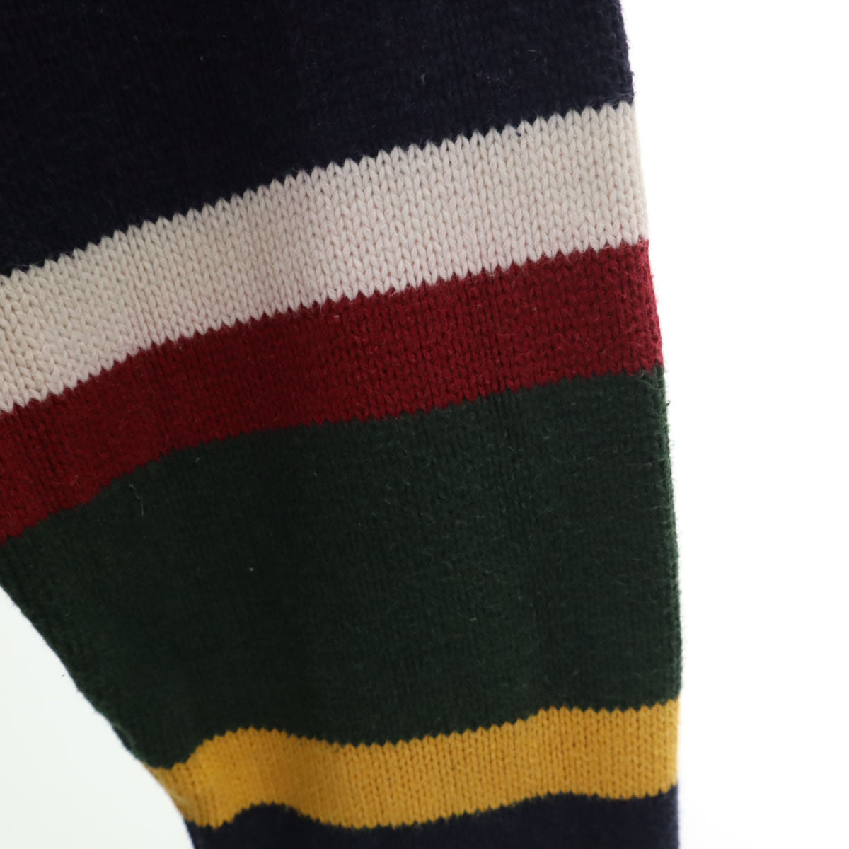 TOMMY HILFIGER トミーヒルフィガー 90s オールド ボーダー柄 長袖 ニット S ネイビー メンズ