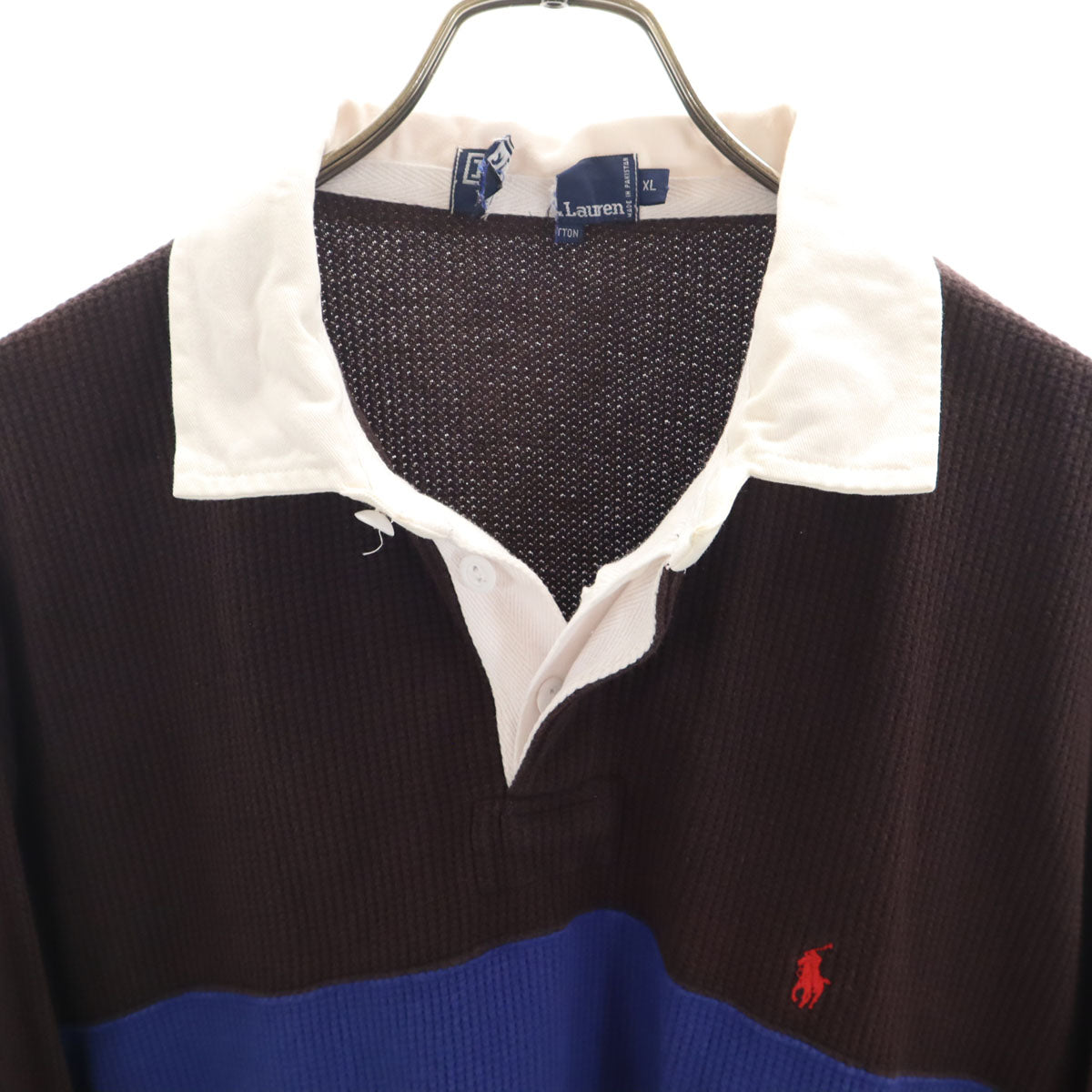 Polo by Ralph Lauren ポロバイラルフローレン 長袖 ポロシャツ XL ブラウン メンズ