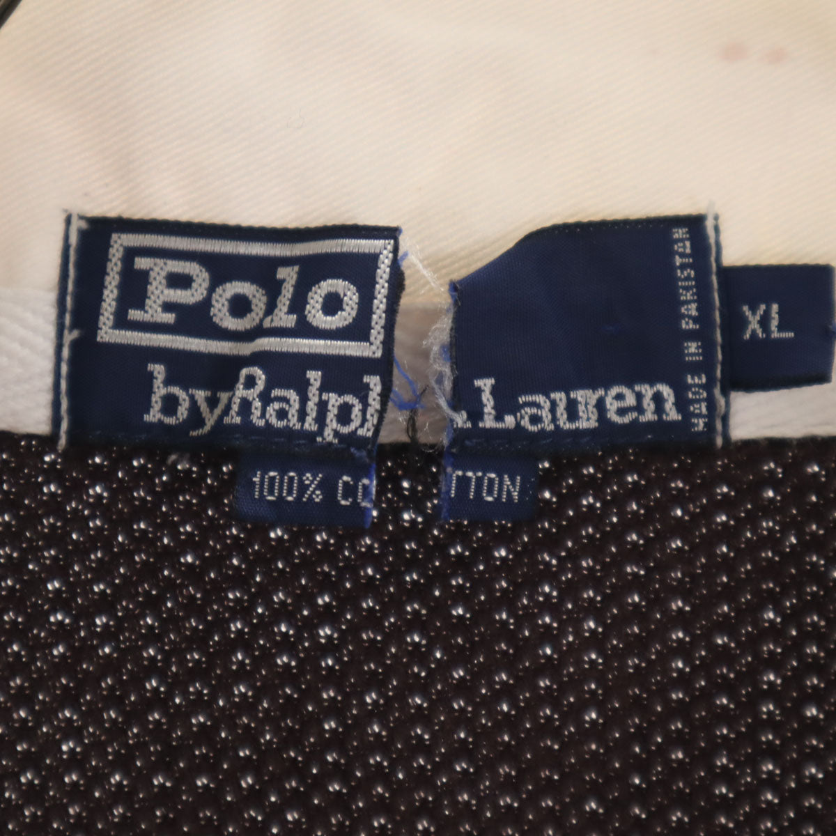 Polo by Ralph Lauren ポロバイラルフローレン 長袖 ポロシャツ XL ブラウン メンズ