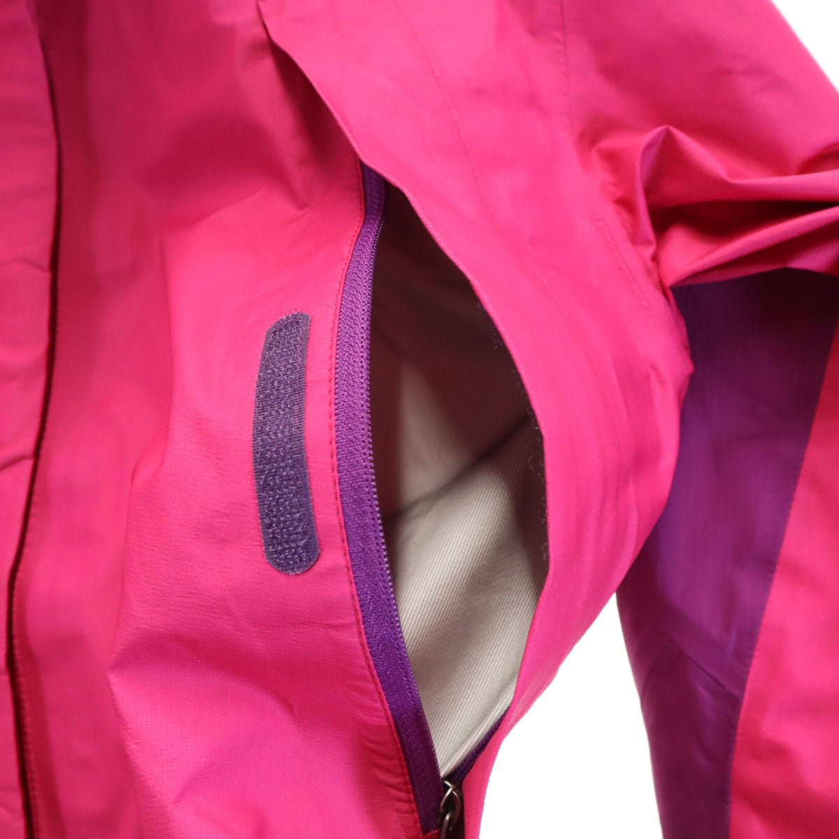 THE NORTH FACE ノースフェイス レインジャケット 上下 セットアップ XL ピンク NPW10924 アウトドア 収納袋付き レディース