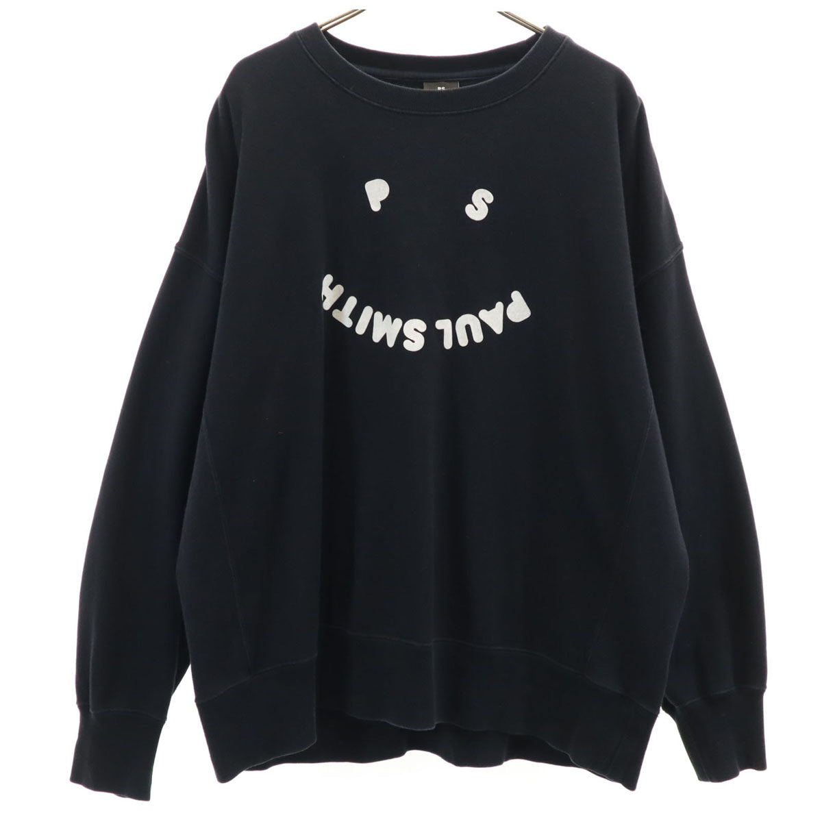 PS Paul Smith ピーエスポールスミス 長袖 スウェット トレーナー M ブラック レディース