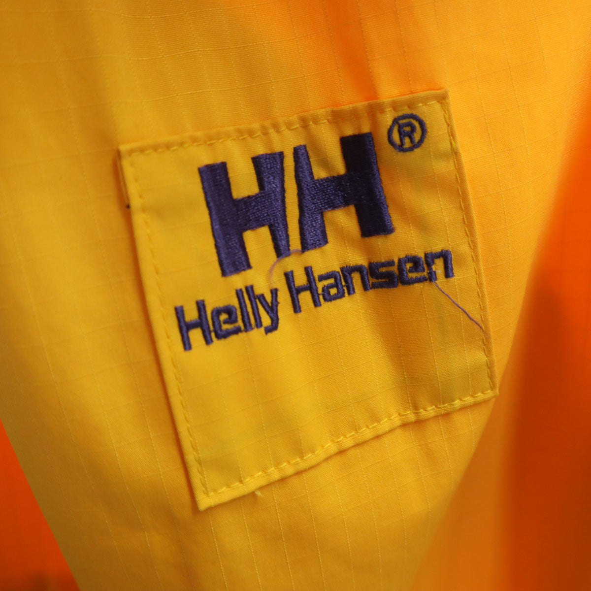 HELLY HANSEN ヘリーハンセン 90s オールド アノラックパーカー M 山吹色 プルオーバー メンズ