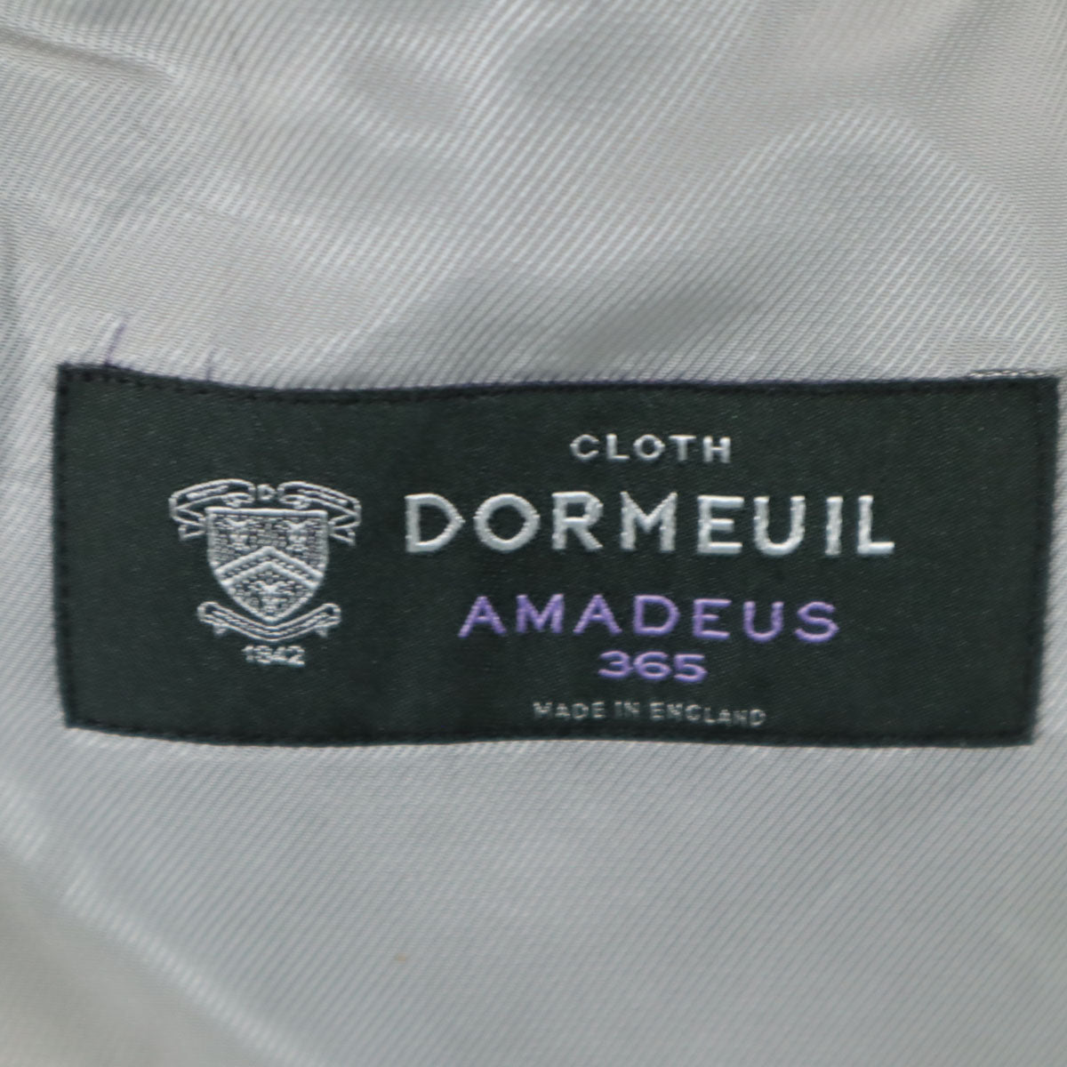 DORMEUIL ドーメル ウール ストライプ柄 テーラードジャケット ネイビー メンズ