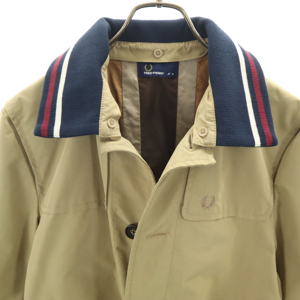 FRED PERRY フレッドペリー ジャケット M ベージュ系 メンズ