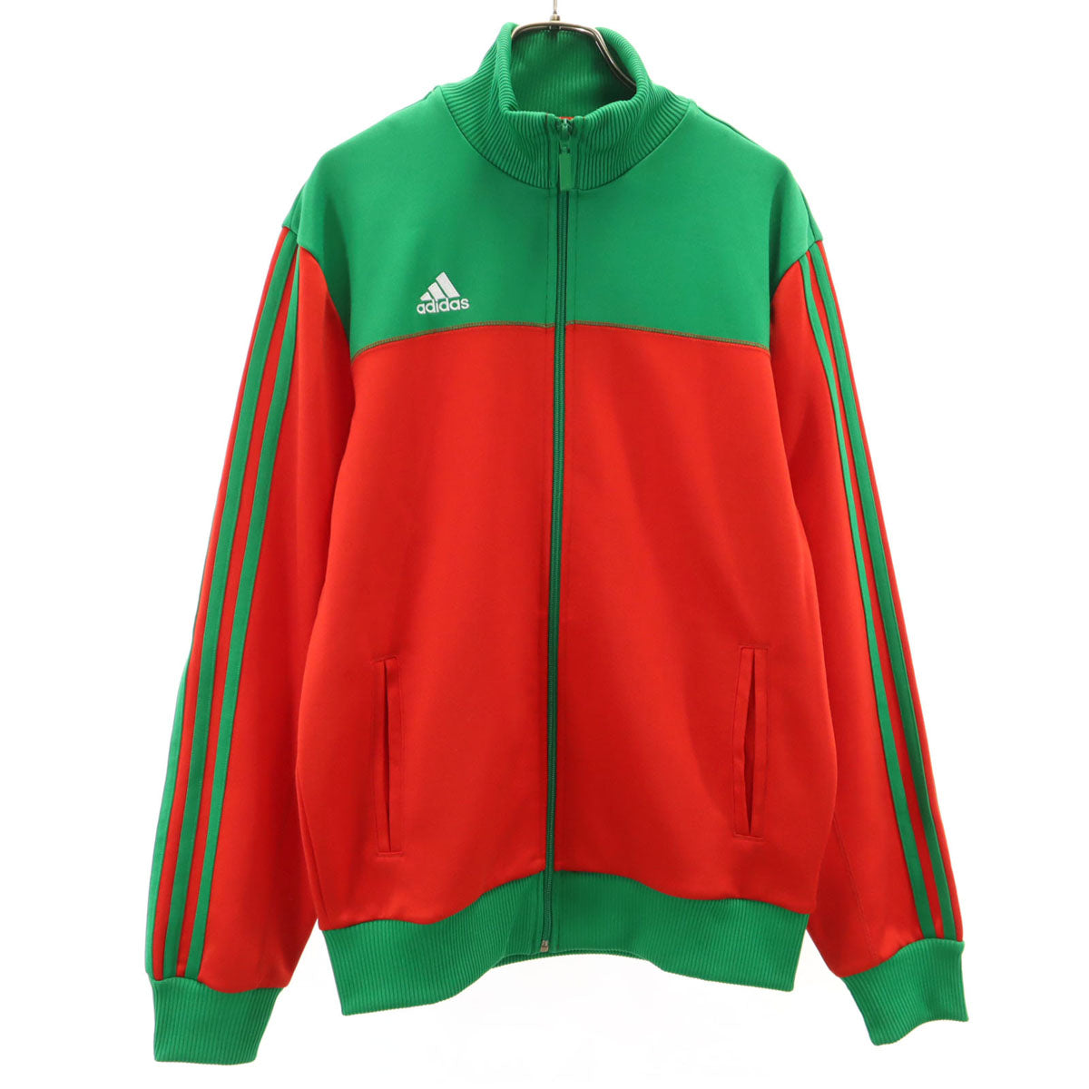 adidas アディダス トラックジャケット L レッド系 FC ロコモティフモスクワ 3ライン ジャージ メンズ