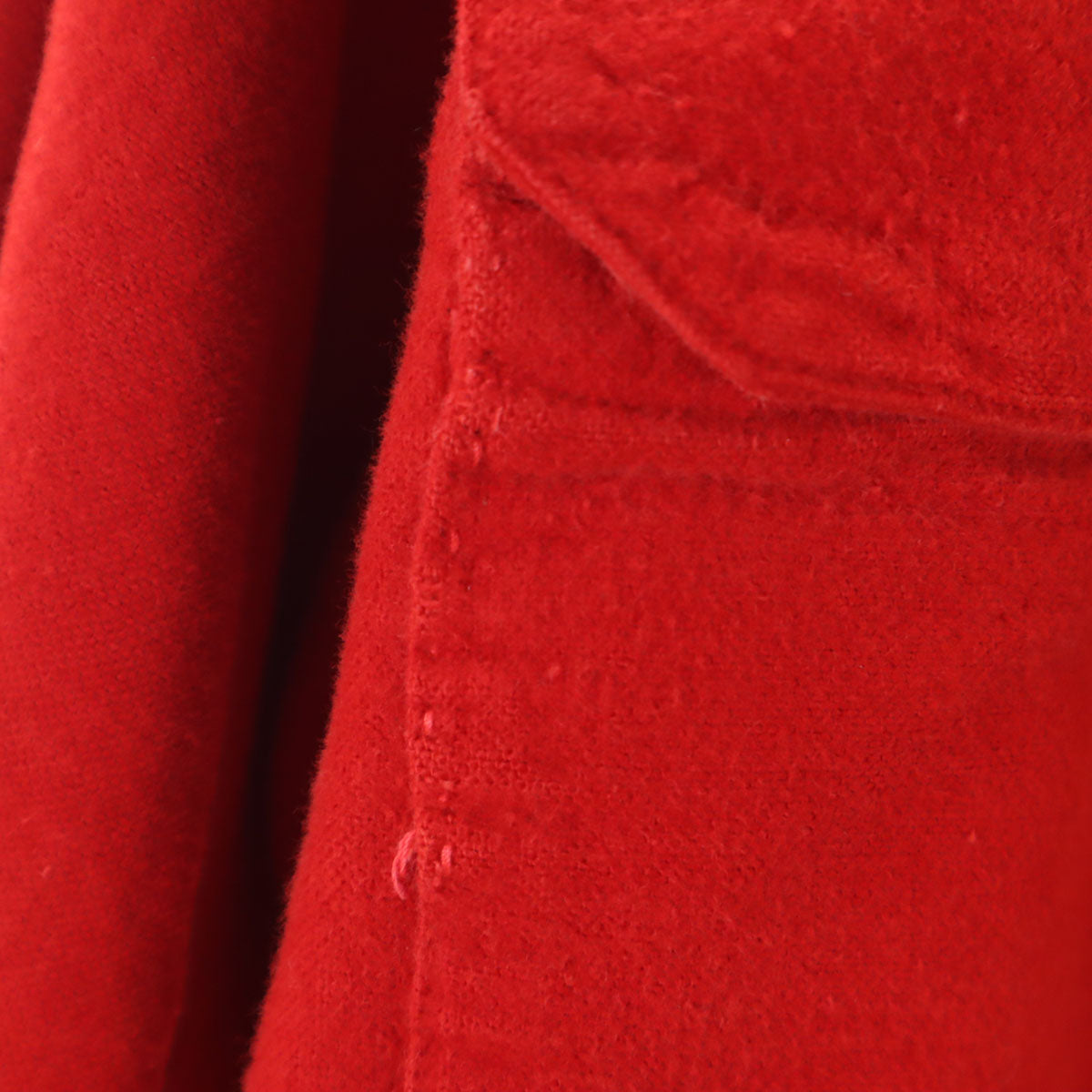 PENNEYS ペニーズ 50s ヴィンテージ シャモアクロス 長袖 シャツ 15-151/2 レッド メンズ