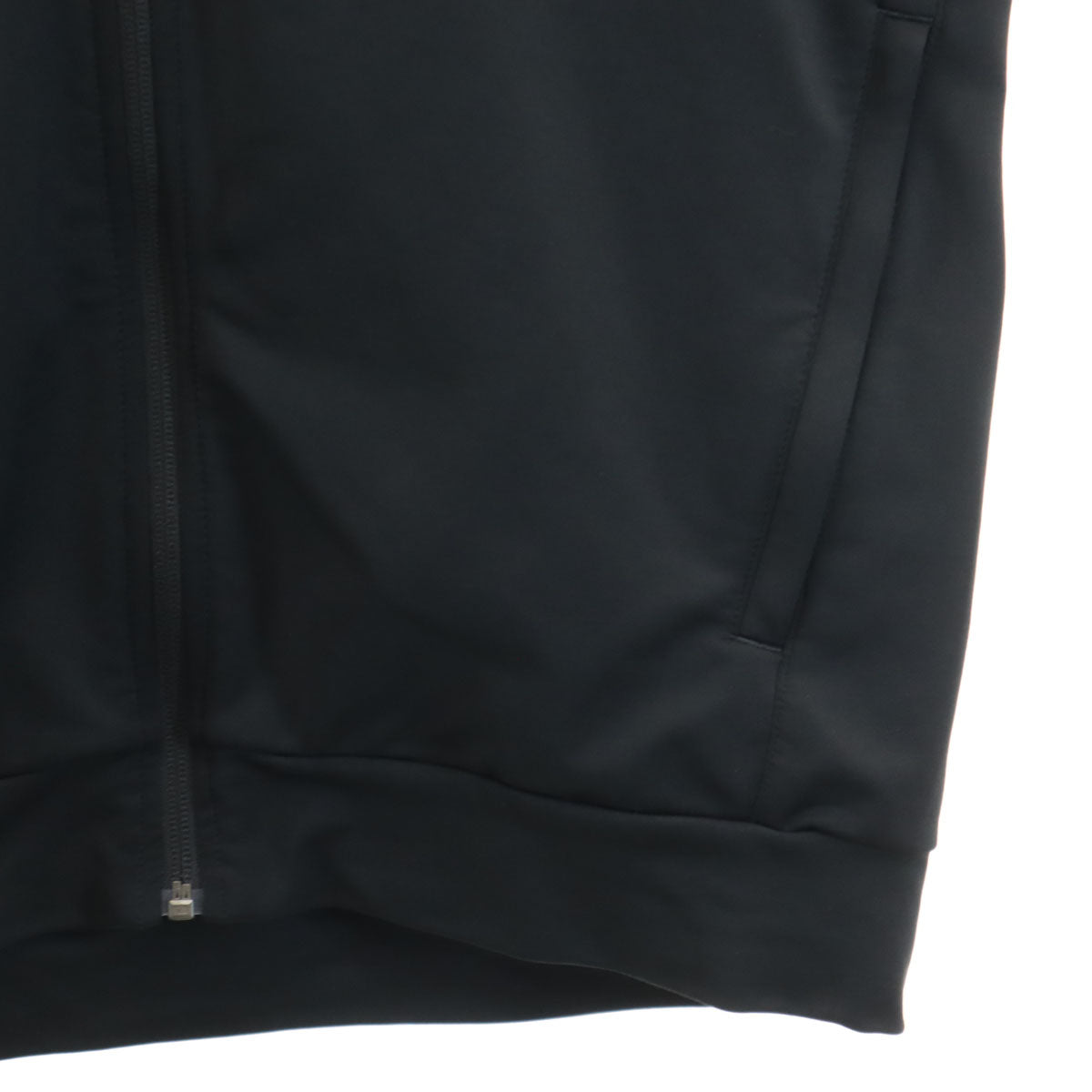 adidas アディダス 長袖 ジップパーカー 上下 セットアップ L/M ブラック ジャージ メンズ