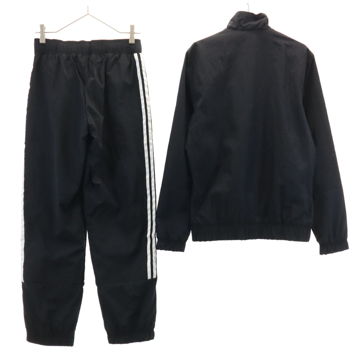 adidas アディダス トラックジャケット 上下 セットアップ M ブラック メンズ