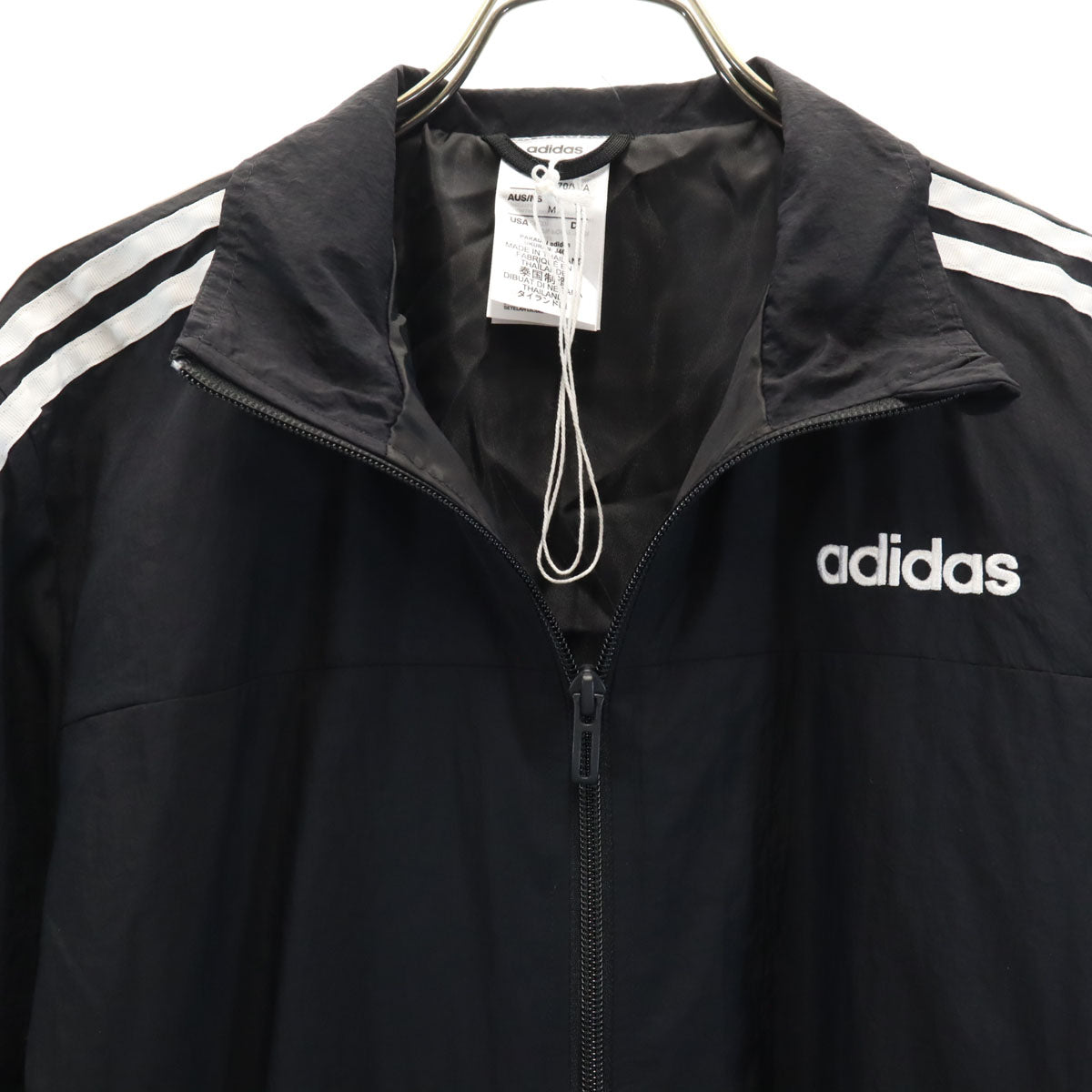 adidas アディダス トラックジャケット 上下 セットアップ M ブラック メンズ