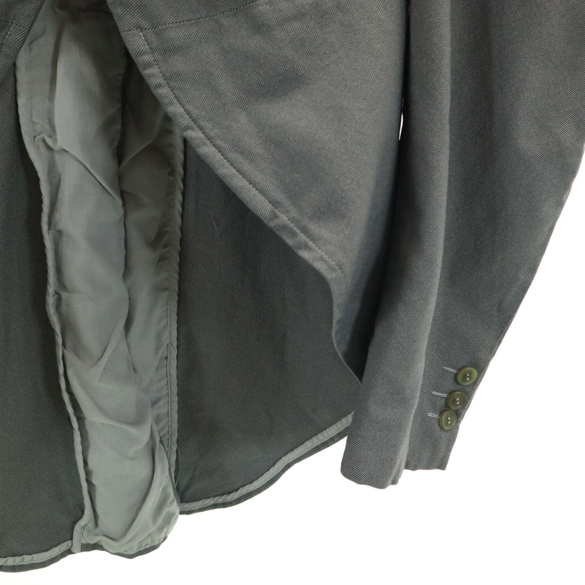Comme des Garcons Comme des Garcons コムデギャルソンコムデギャルソン 2004年 日本製 燕尾 ジャケット M グレー レディース