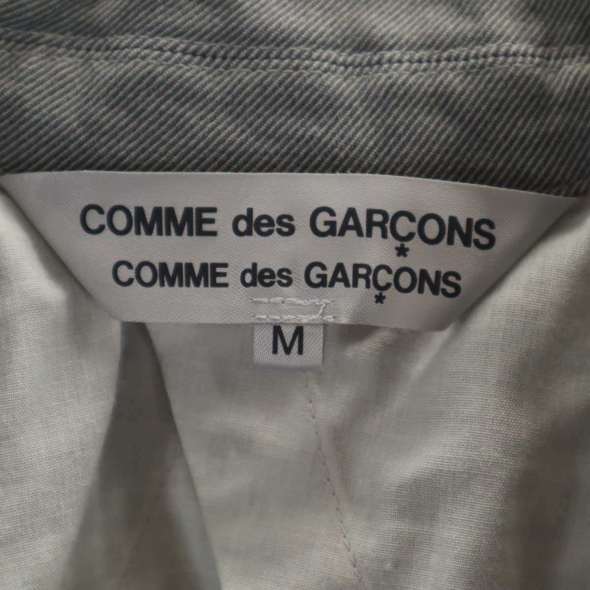 Comme des Garcons Comme des Garcons コムデギャルソンコムデギャルソン 2004年 日本製 燕尾 ジャケット M グレー レディース