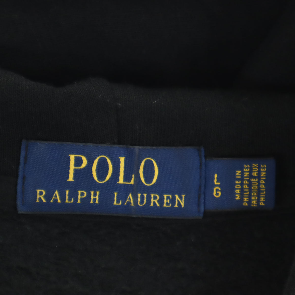 POLO RALPH LAUREN ポロラルフローレン ポロベア 長袖 スウェットパーカー L ブラック メンズ