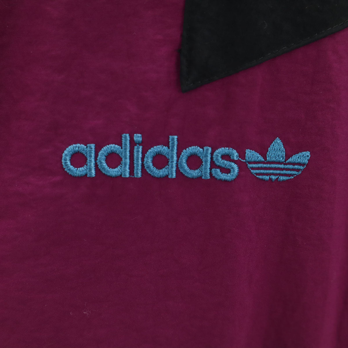 adidas アディダス 80s ヴィンテージ ナイロンジャケット M パープル メンズ