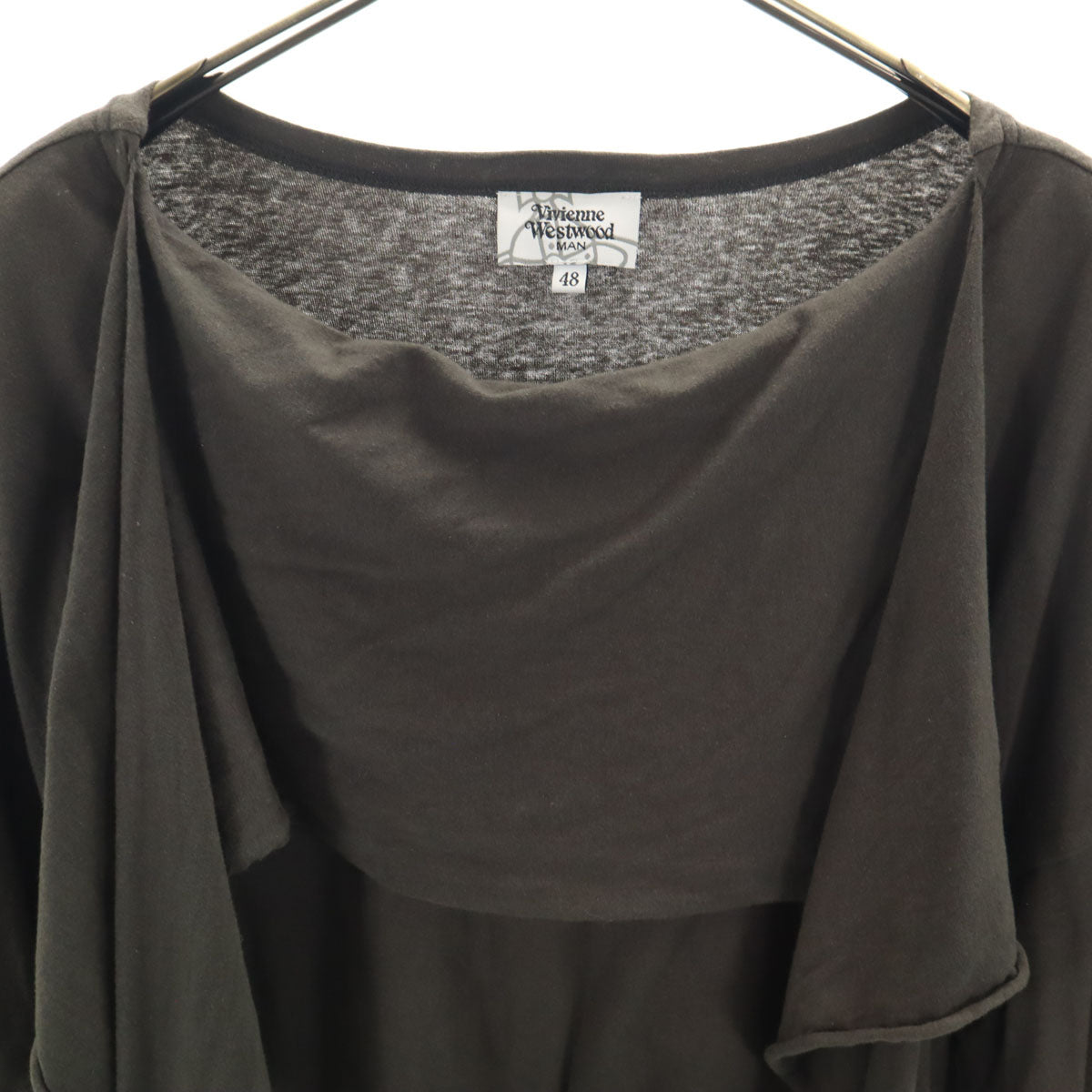 Vivienne WestwoodMAN ヴィヴィアンウエストウッドマン 日本製 半袖 Tシャツ 48 チャコール カットソー メンズ