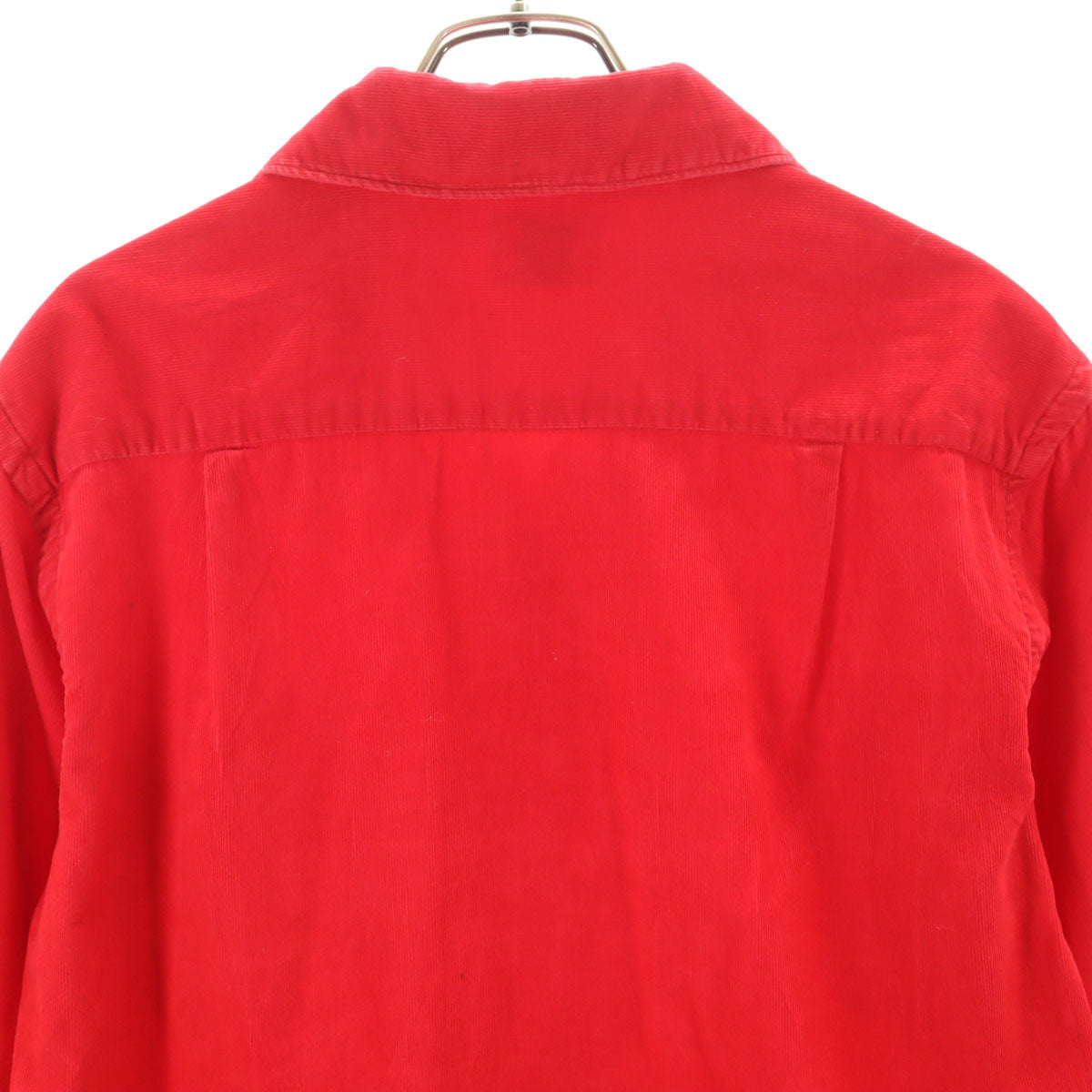 Sears シアーズ 60s ヴィンテージ 日本製 長袖 コーデュロイ オープンカラーシャツ M レッド メンズ