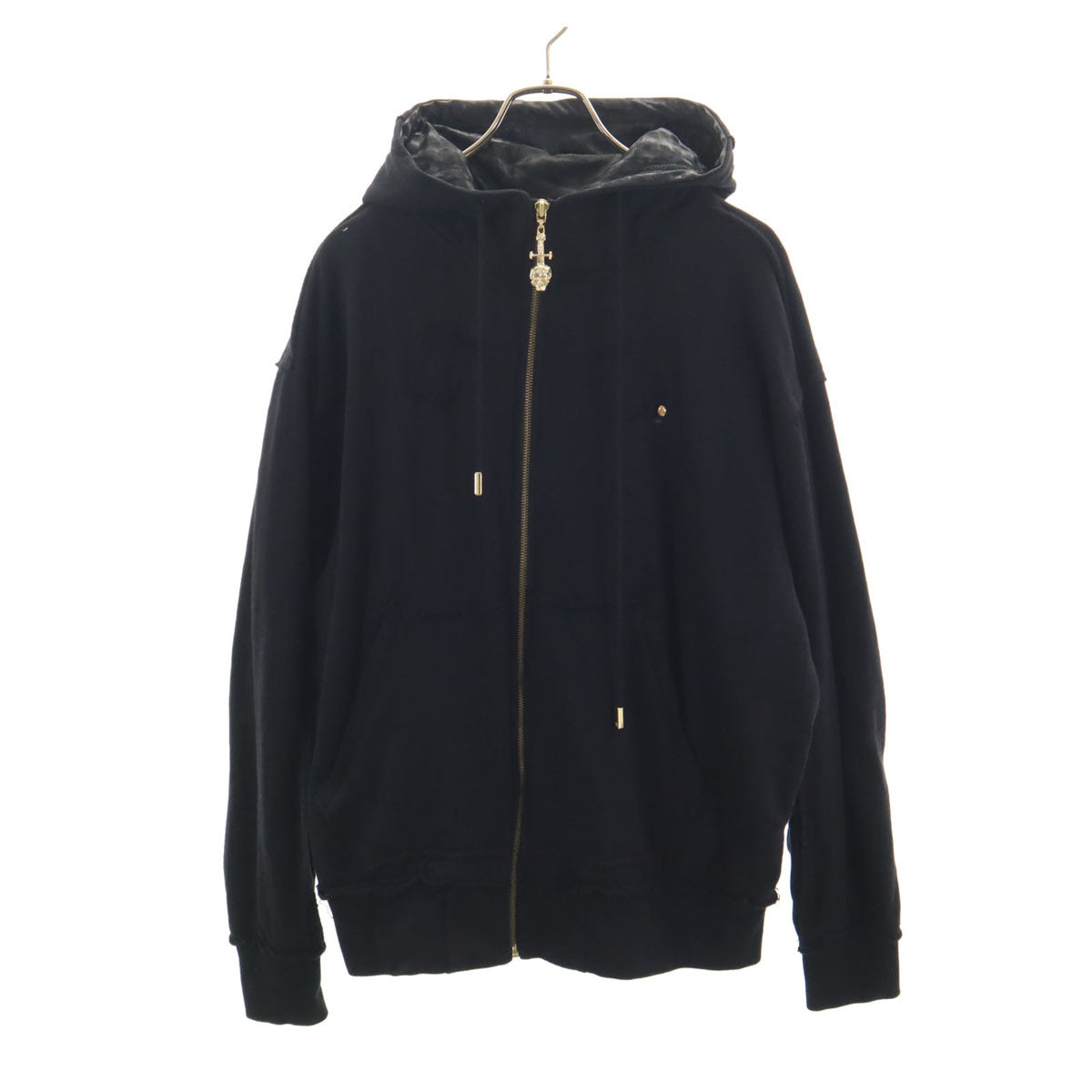 ROCAWEAR ロカウェア 長袖 スウェット ジップパーカー XL ブラック メンズ