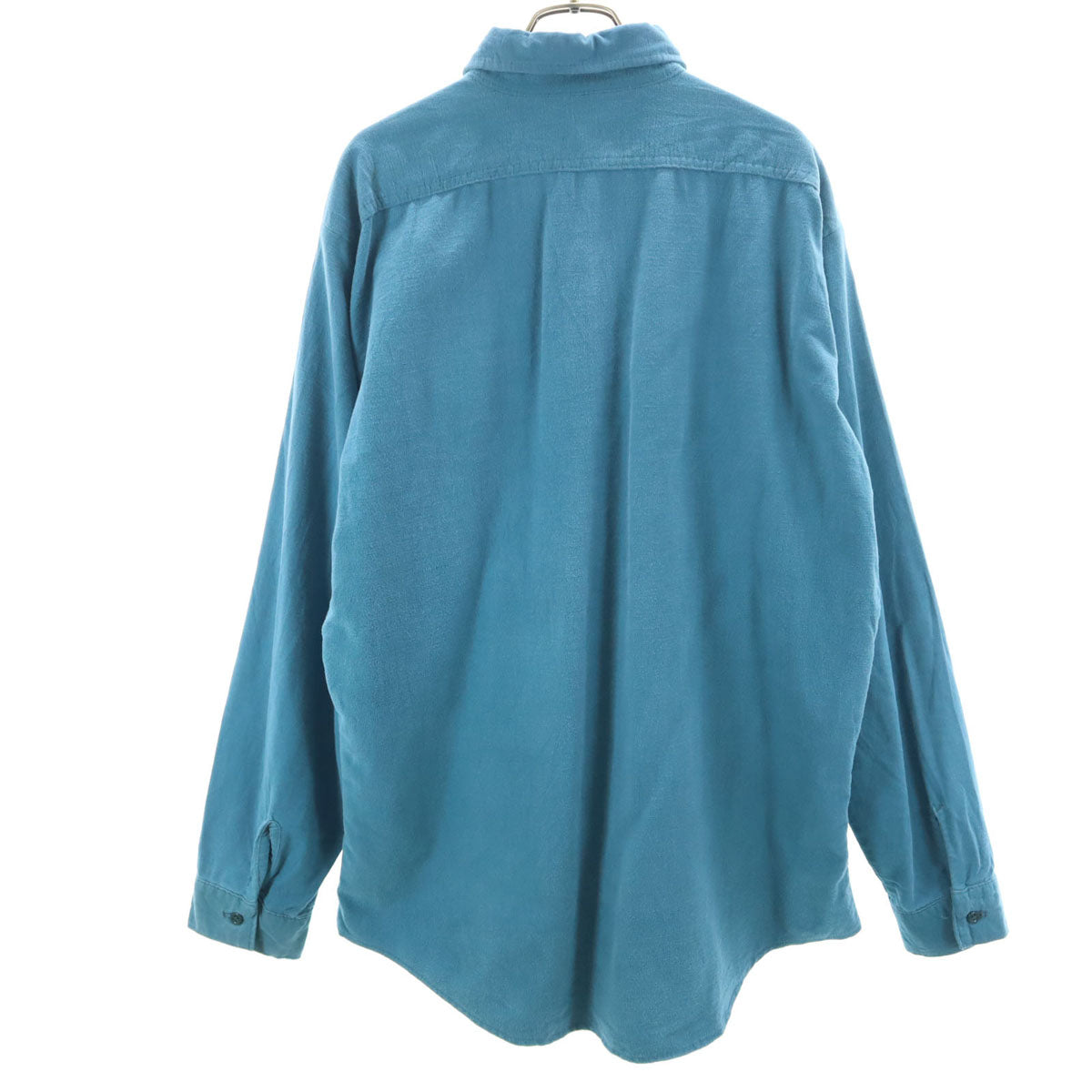 FIVE BROTHER ファイブブラザー 70s ヴィンテージ USA製 シャモアクロス 長袖 シャツ L ライトブルー メンズ