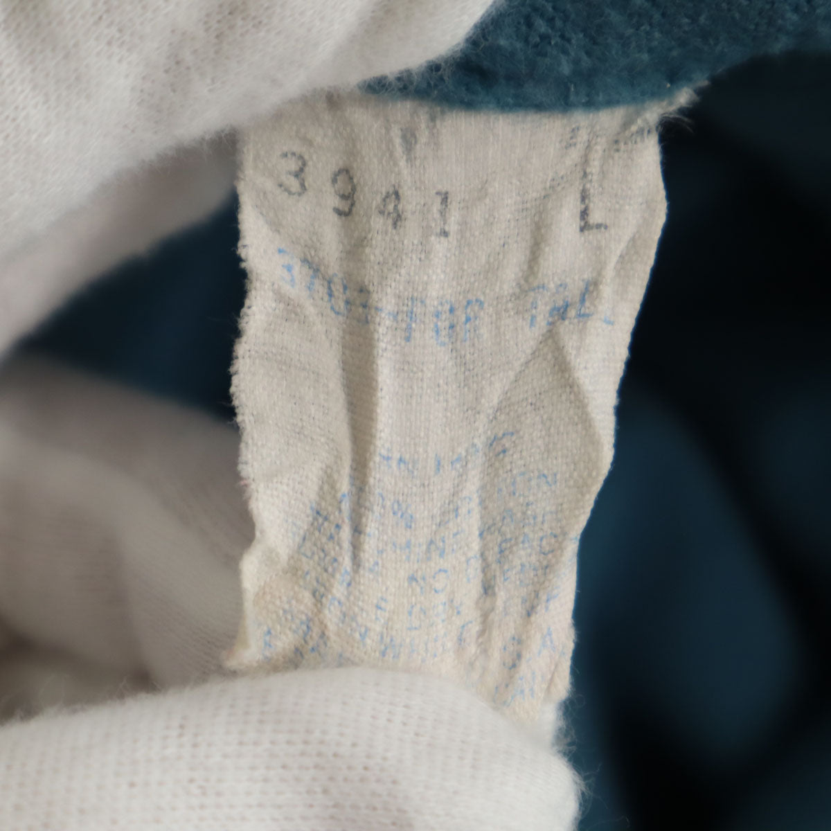 FIVE BROTHER ファイブブラザー 70s ヴィンテージ USA製 シャモアクロス 長袖 シャツ L ライトブルー メンズ