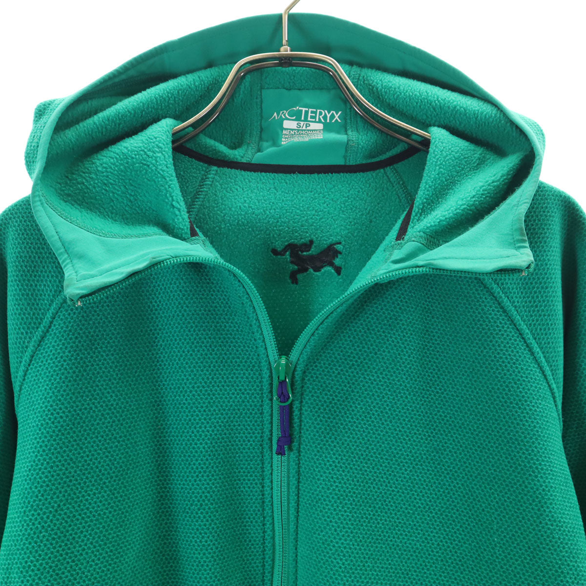 ARC'TERYX アークテリクス ポーラテック ストラトフーディー ジャケット S グリーン 裏フリース メンズ