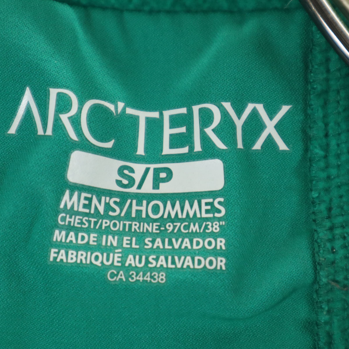 ARC'TERYX アークテリクス ポーラテック ストラトフーディー ジャケット S グリーン 裏フリース メンズ